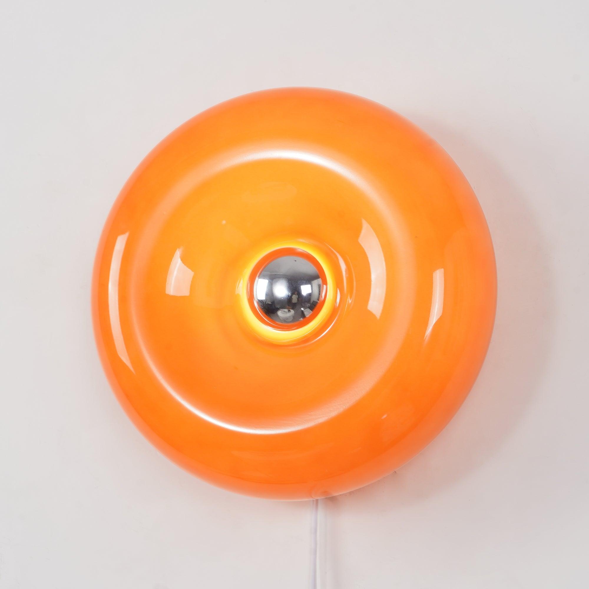 Donuts Retro Orange Wall Lamp - Letslighting