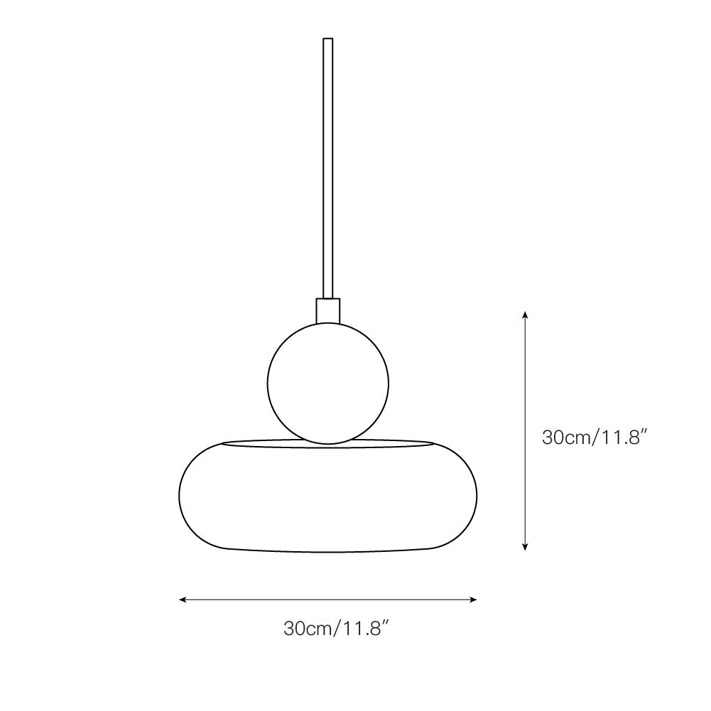 Ridge Modern Minimalist Marble Pendant Lamp - Letslighting