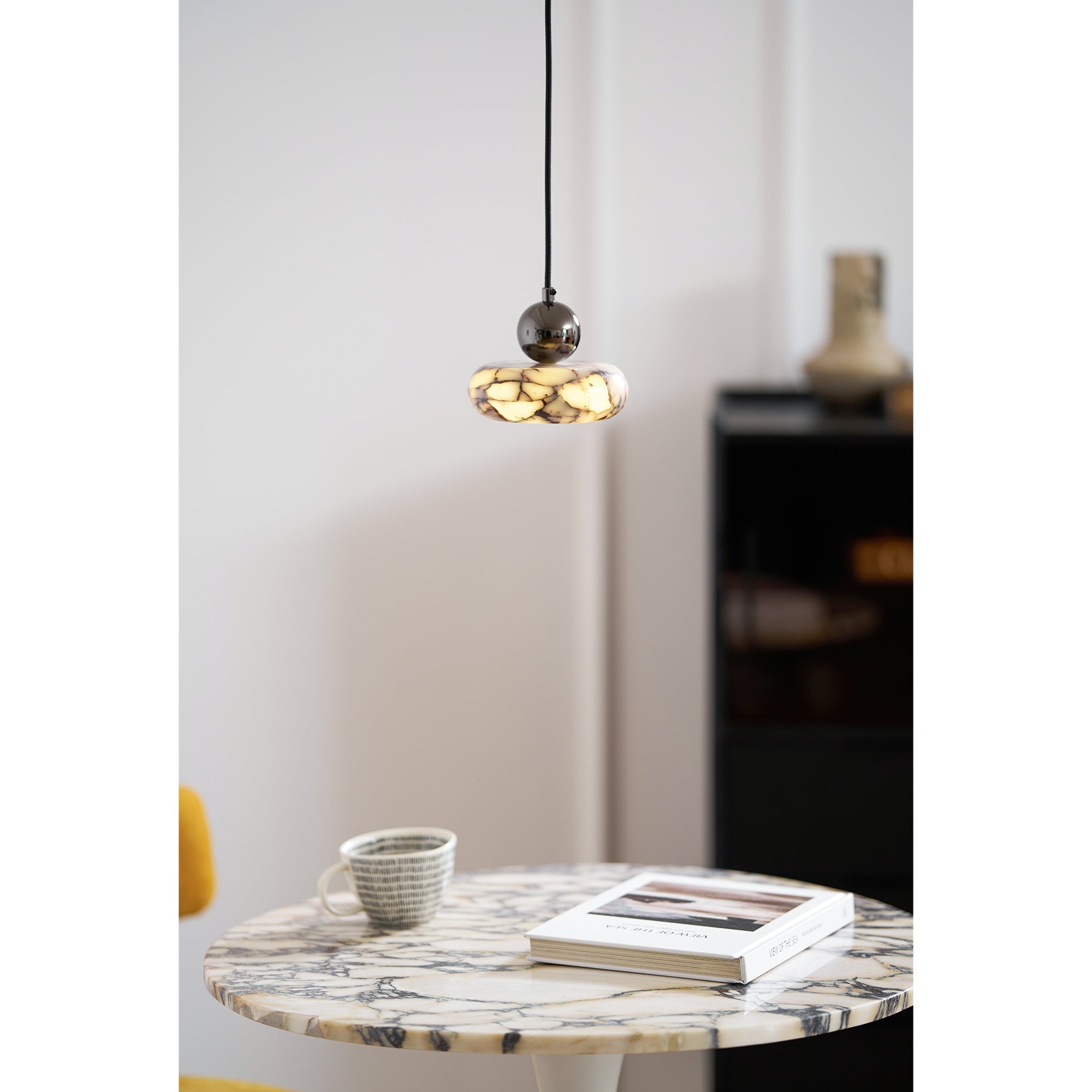 Ridge Modern Minimalist Marble Pendant Lamp - Letslighting