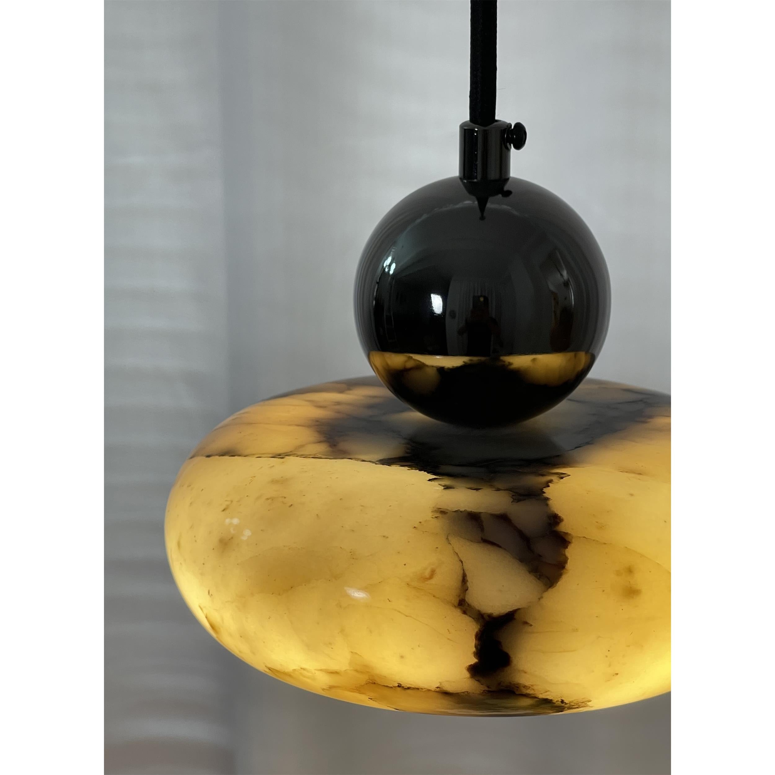 Ridge Modern Minimalist Marble Pendant Lamp - Letslighting