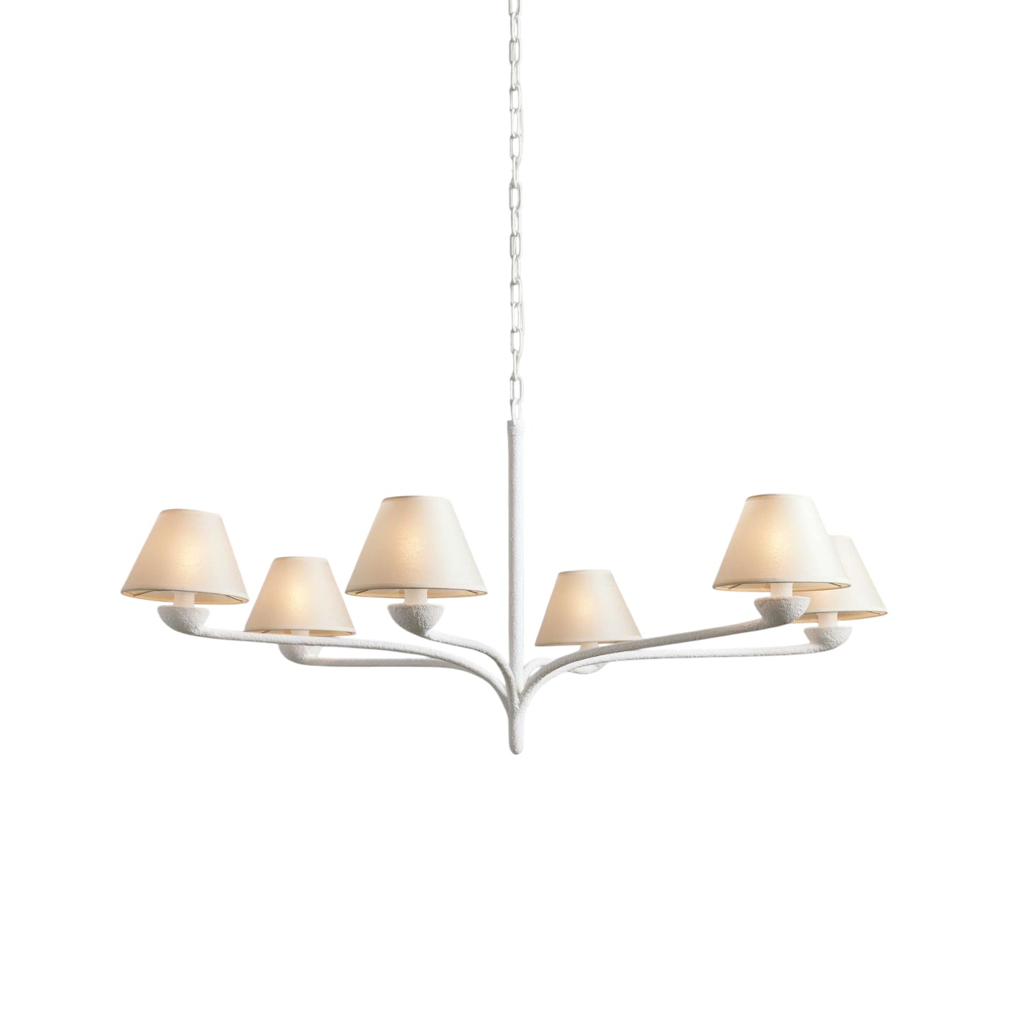 Upturn Elegance Vintage Resin Fabric Chandelier - Letslighting