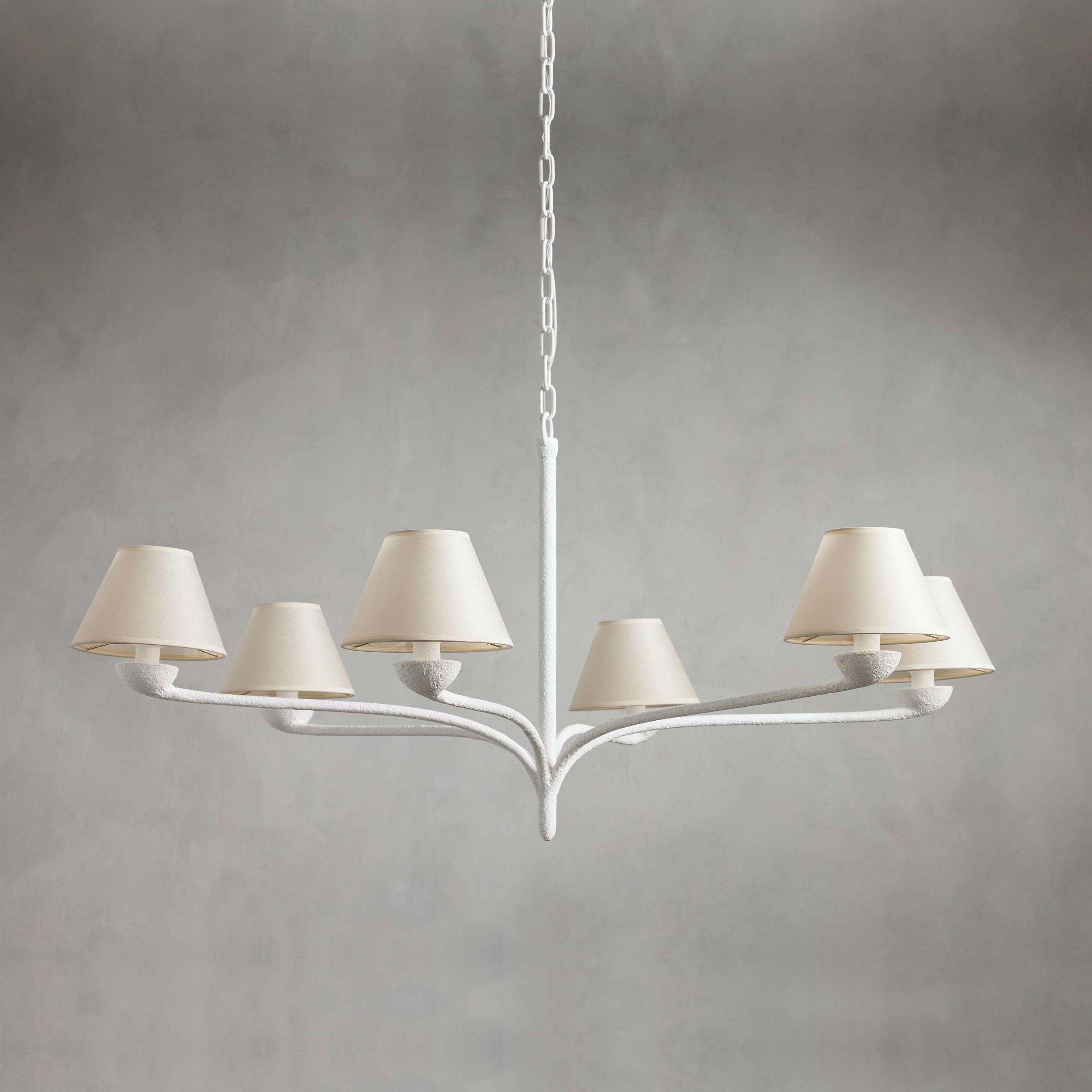 Upturn Elegance Vintage Resin Fabric Chandelier - Letslighting
