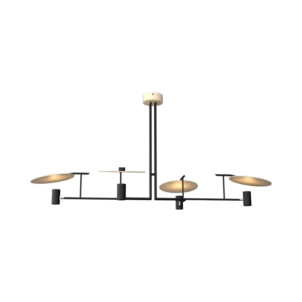 Warp Premium Elegance Linear Wooden Chandelier - Letslighting