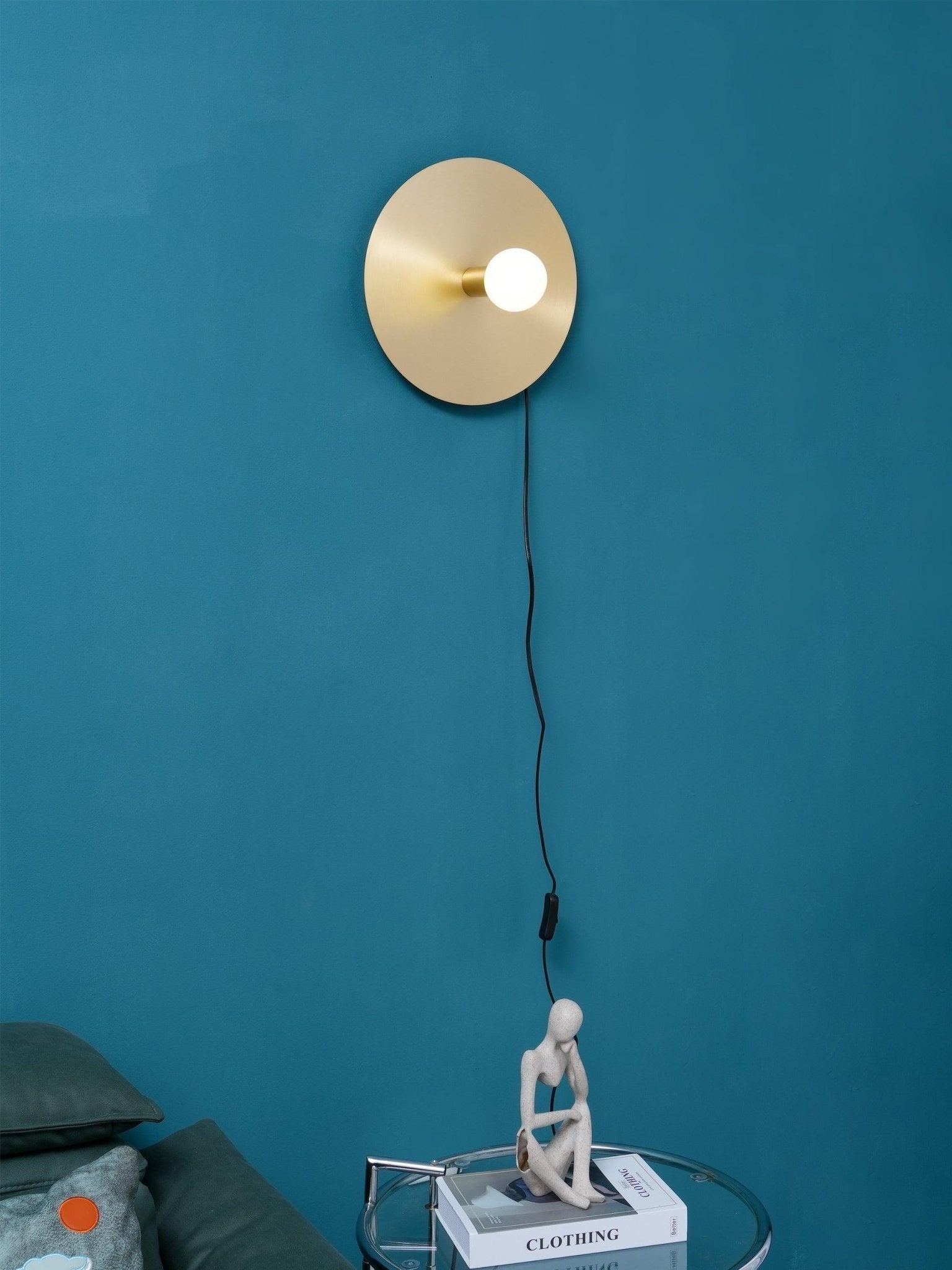 Lustra Wall Lamp Brass Bulb - Letslighting