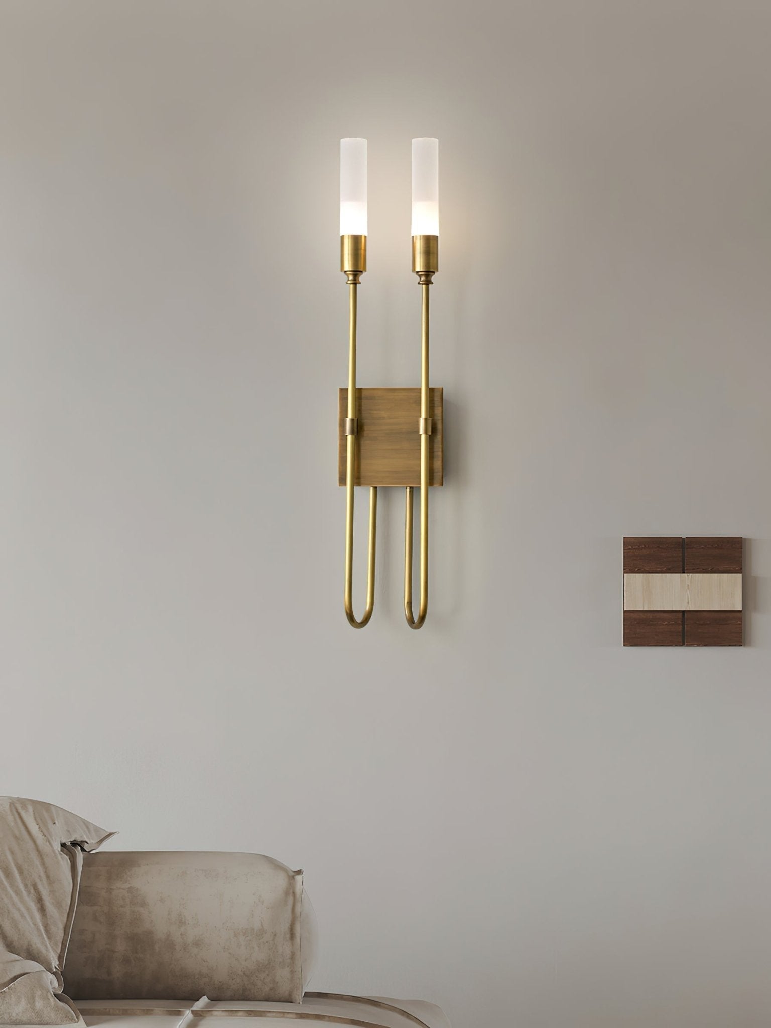 Lustra Wall Lamp Double Rod Minimalist - Letslighting