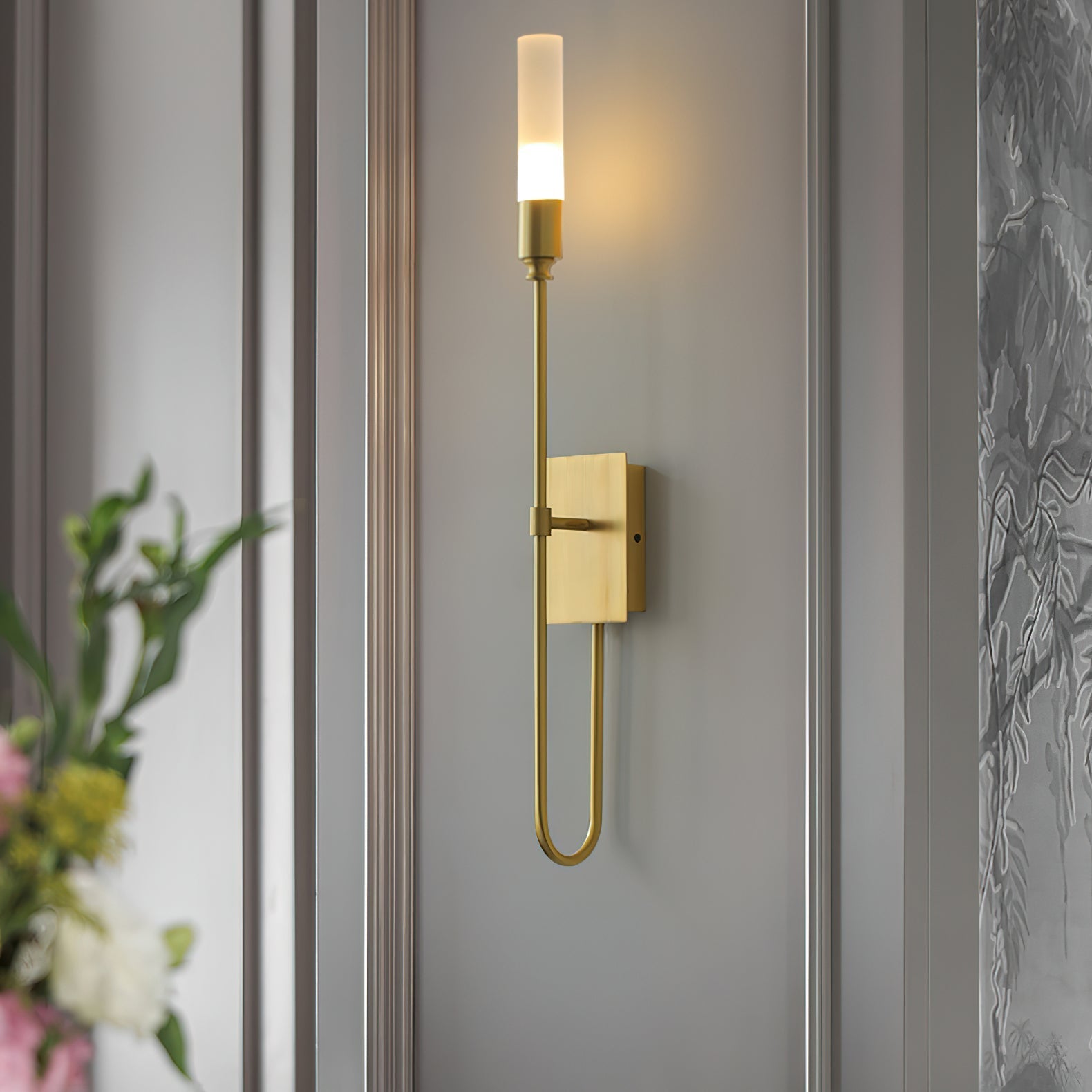 Lustra Wall Lamp Double Rod Minimalist - Letslighting