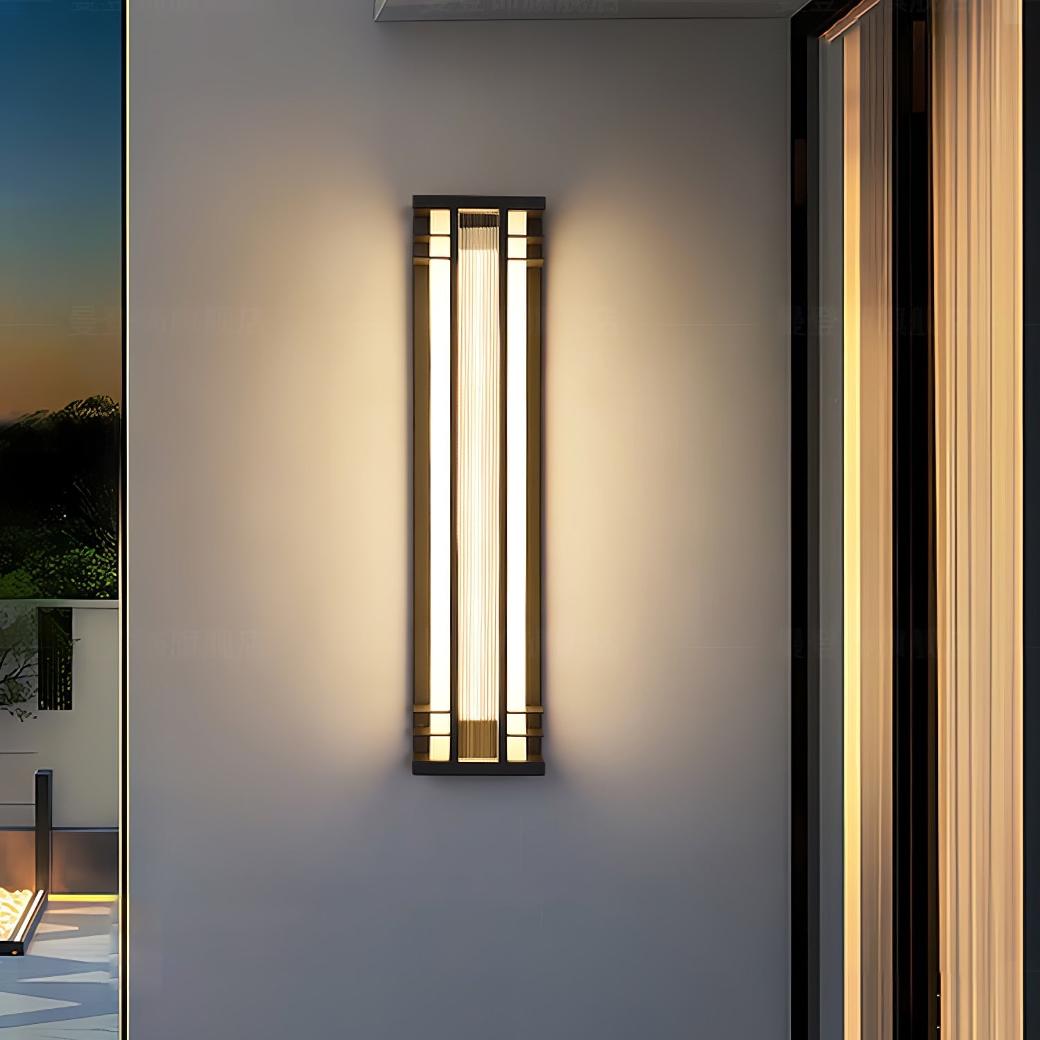 Colire Unique Double Axis Outdoor Wall Lamp - Letslighting
