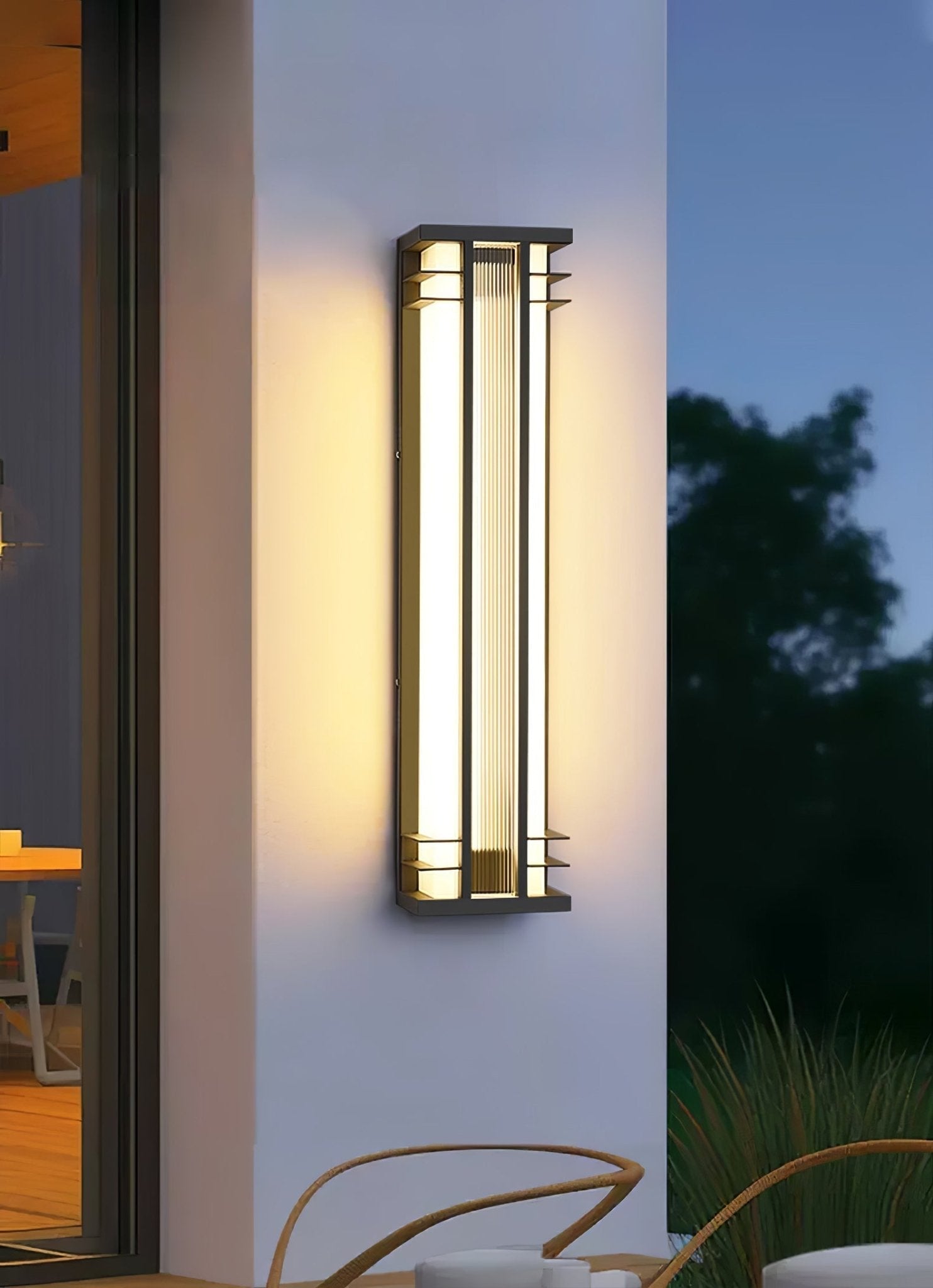 Colire Unique Double Axis Outdoor Wall Lamp - Letslighting