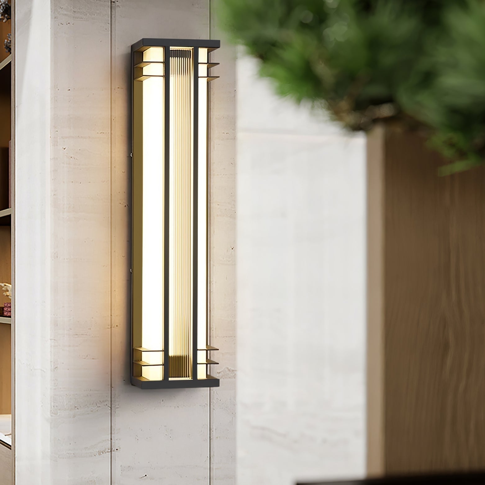 Colire Unique Double Axis Outdoor Wall Lamp - Letslighting