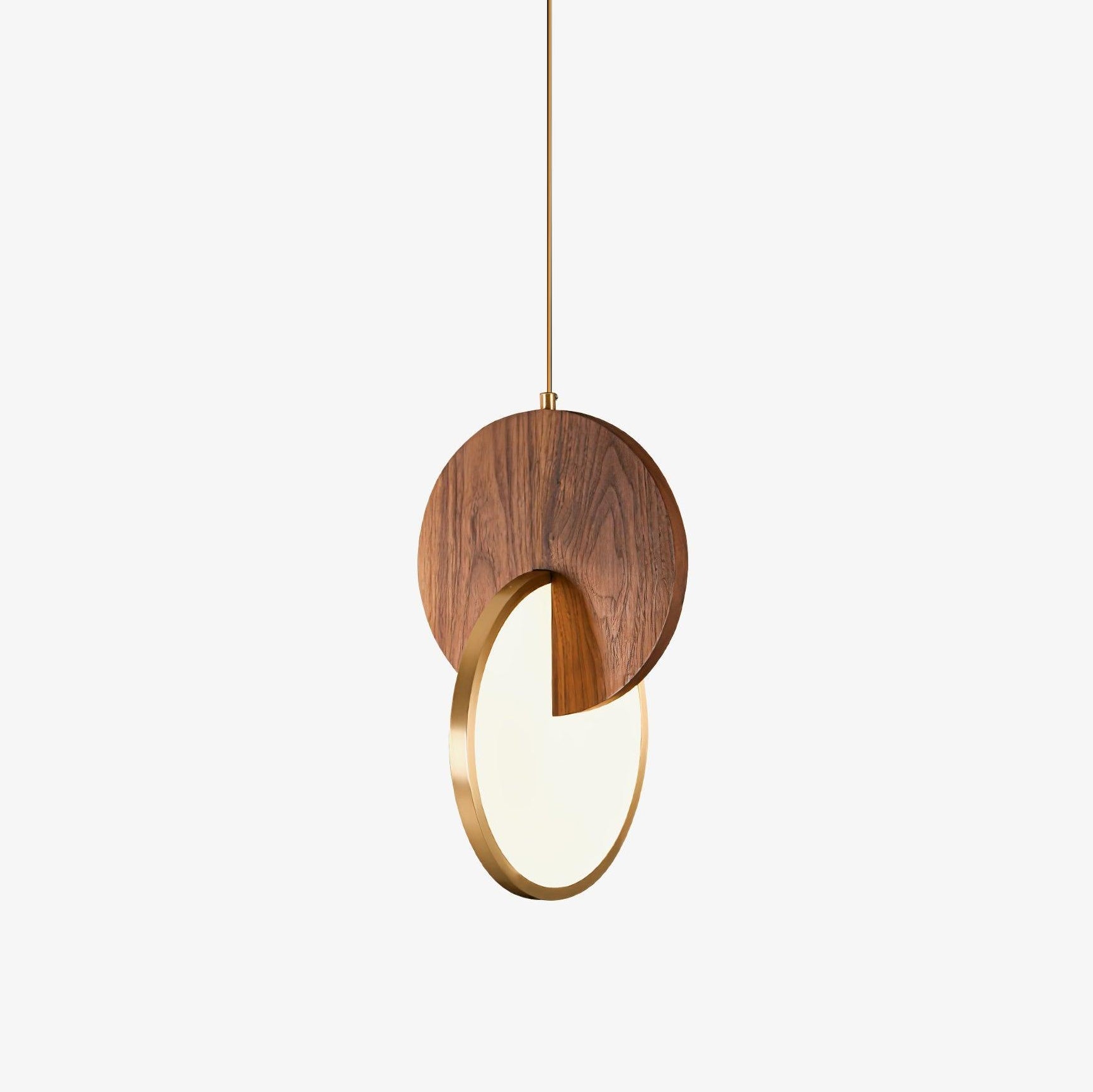 Lysola Wood Ring Pendant Light - Letslighting