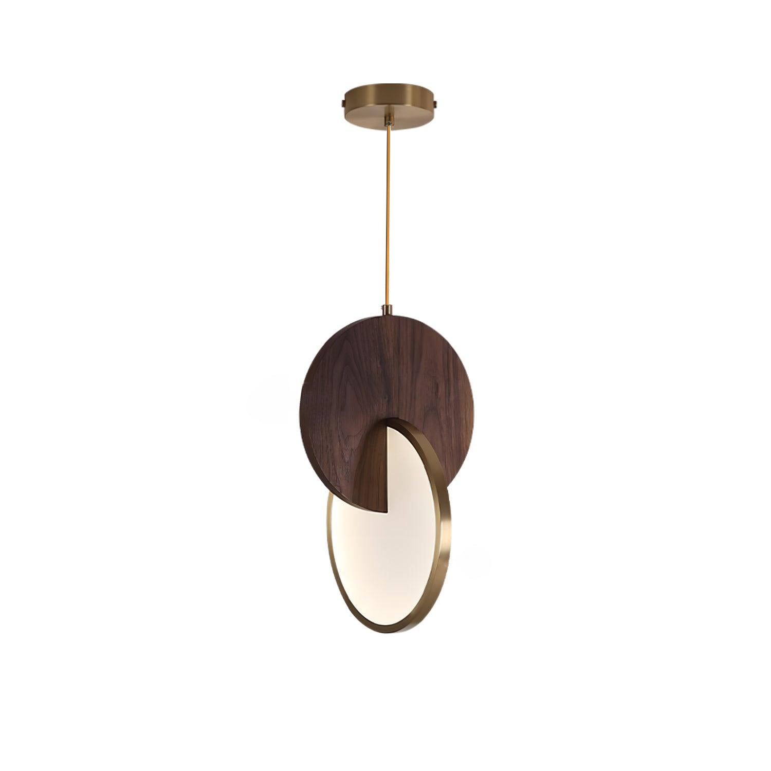 Lysola Wood Ring Pendant Light - Letslighting