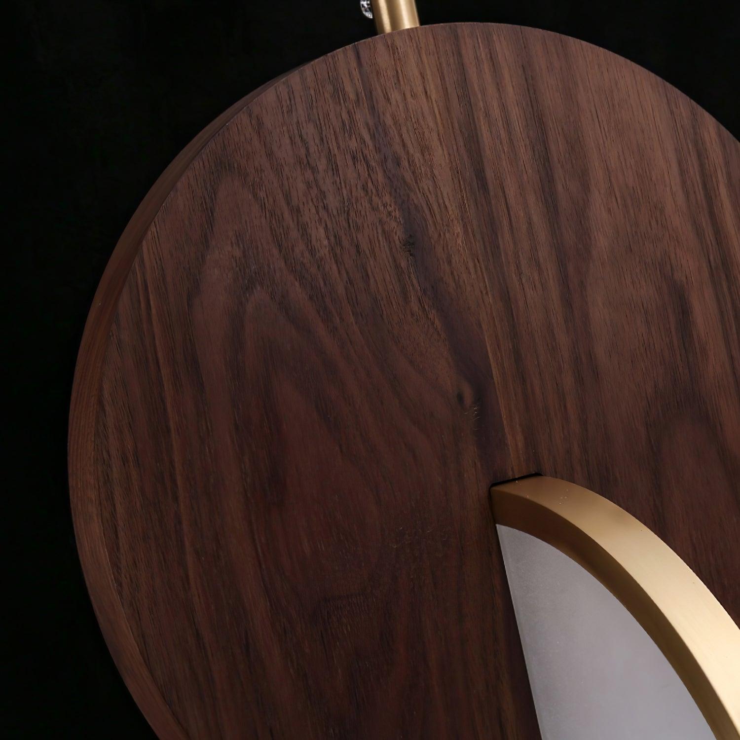 Lysola Wood Ring Pendant Light - Letslighting