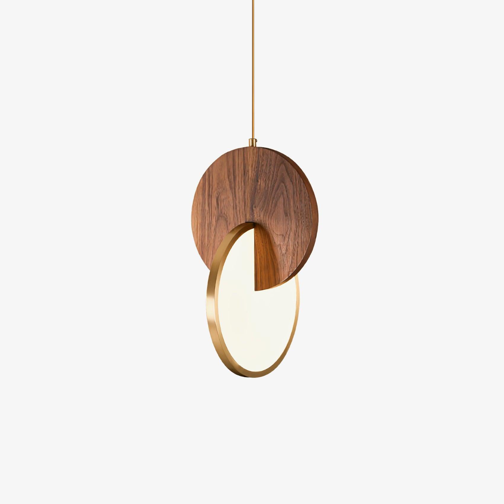 Lysola Wood Ring Pendant Light - Letslighting