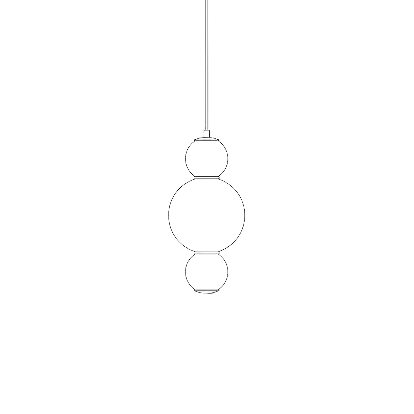 Frankie Minimalist Glass Pendant Light - Letslighting