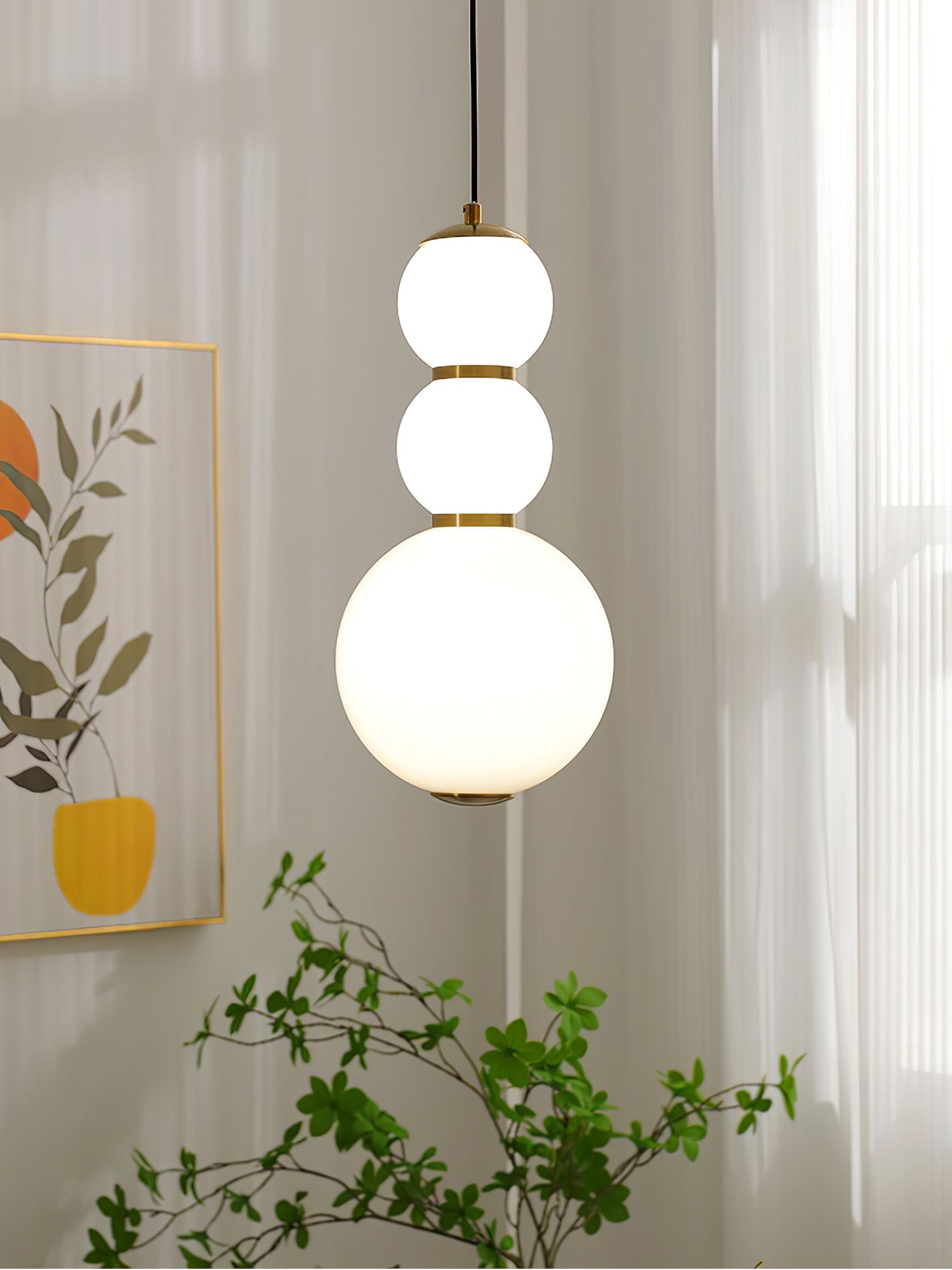 Frankie Minimalist Glass Pendant Light - Letslighting