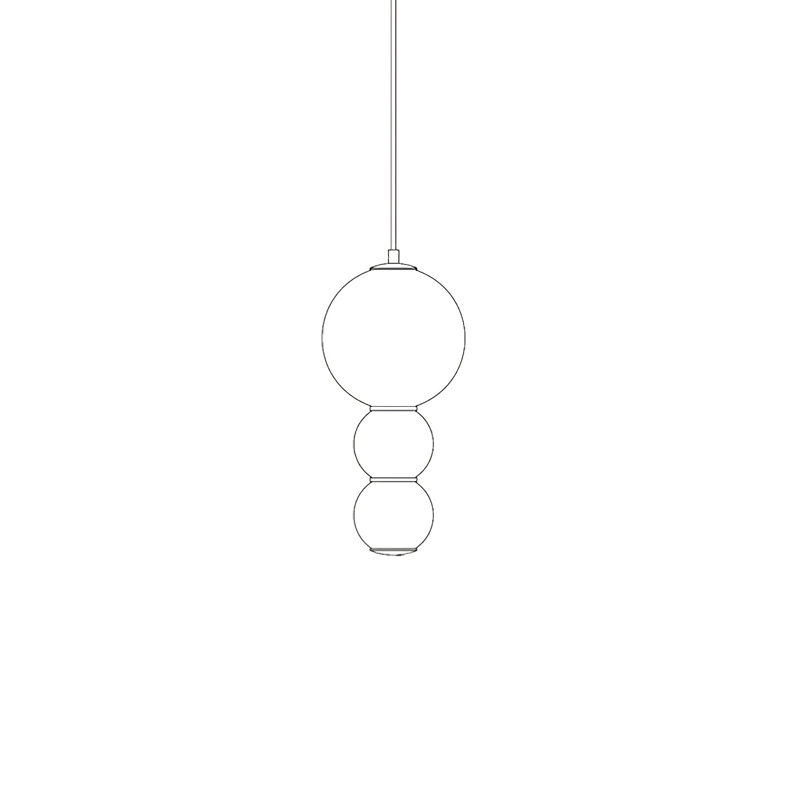 Frankie Minimalist Glass Pendant Light - Letslighting