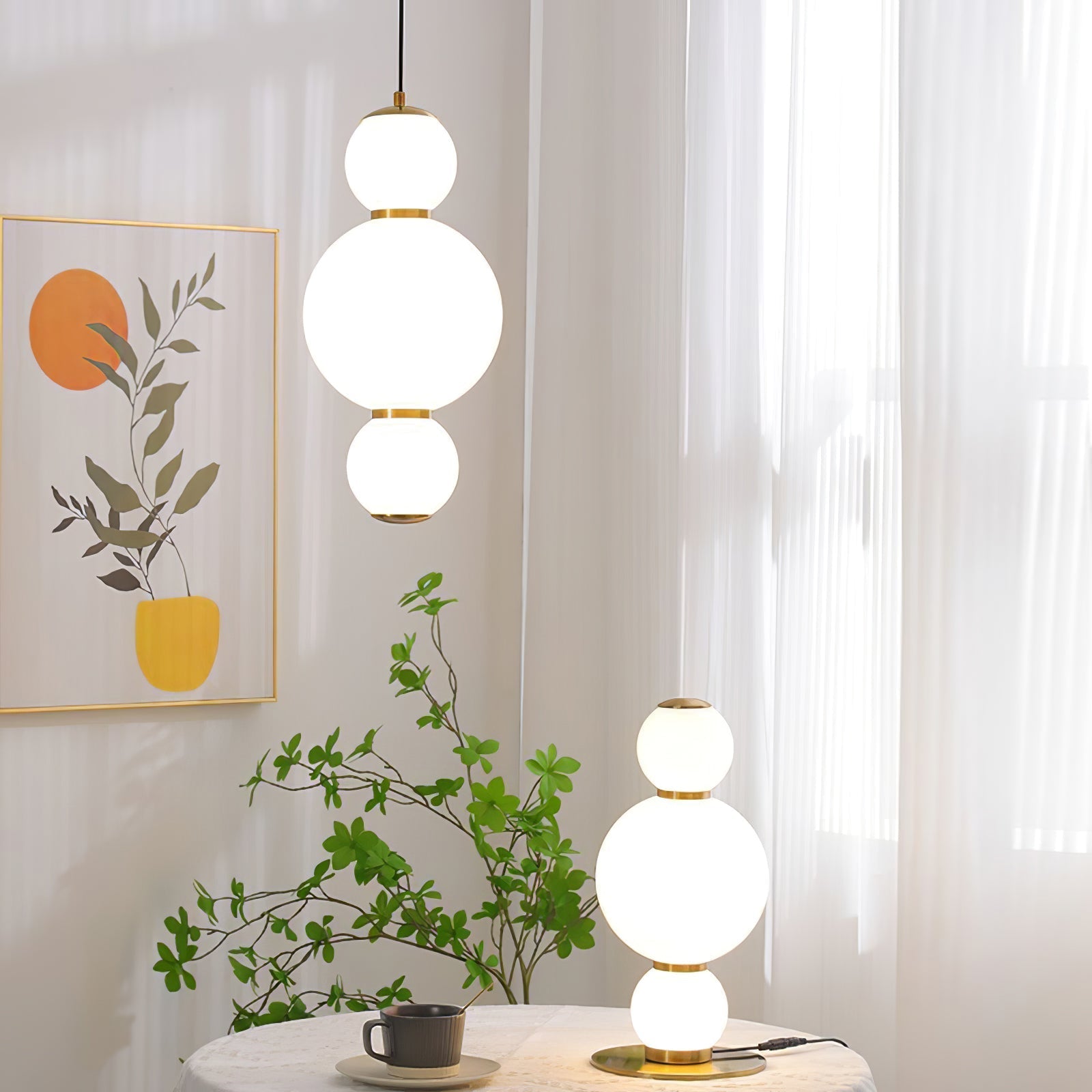 Frankie Minimalist Glass Pendant Light - Letslighting