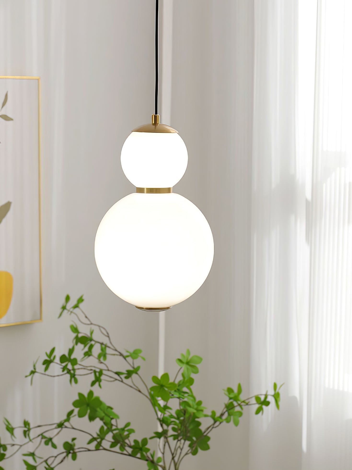 Frankie Minimalist Glass Pendant Light - Letslighting