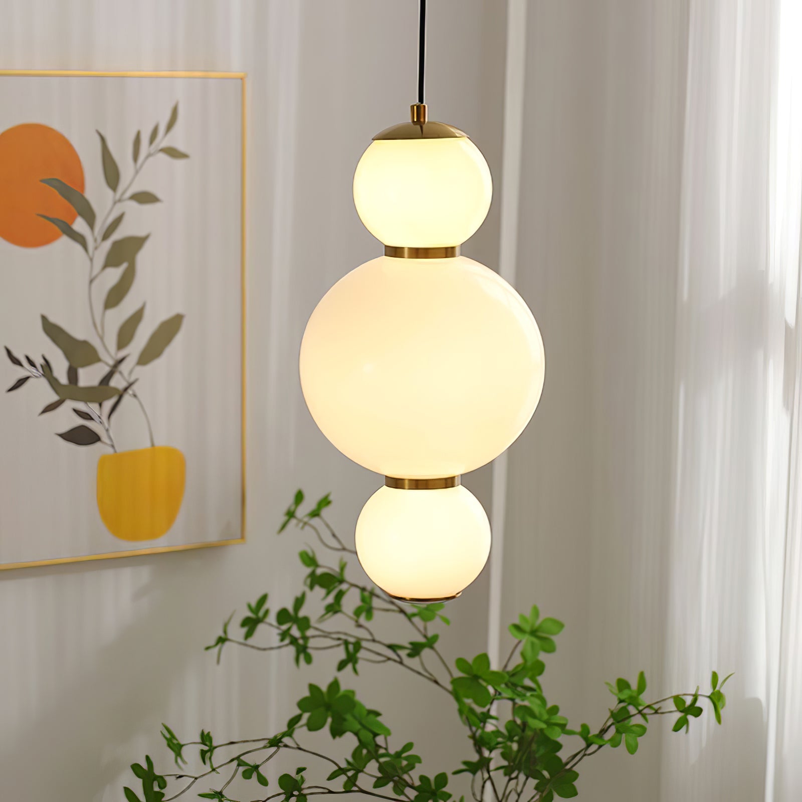Frankie Minimalist Glass Pendant Light - Letslighting