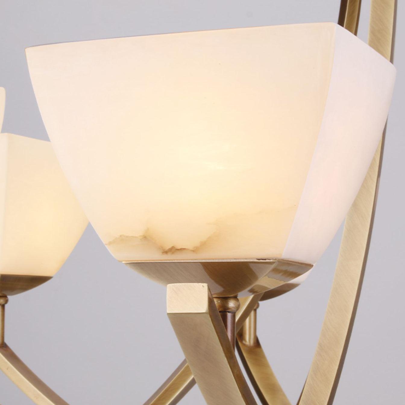 Crown Classic Brass Chandelier - Letslighting