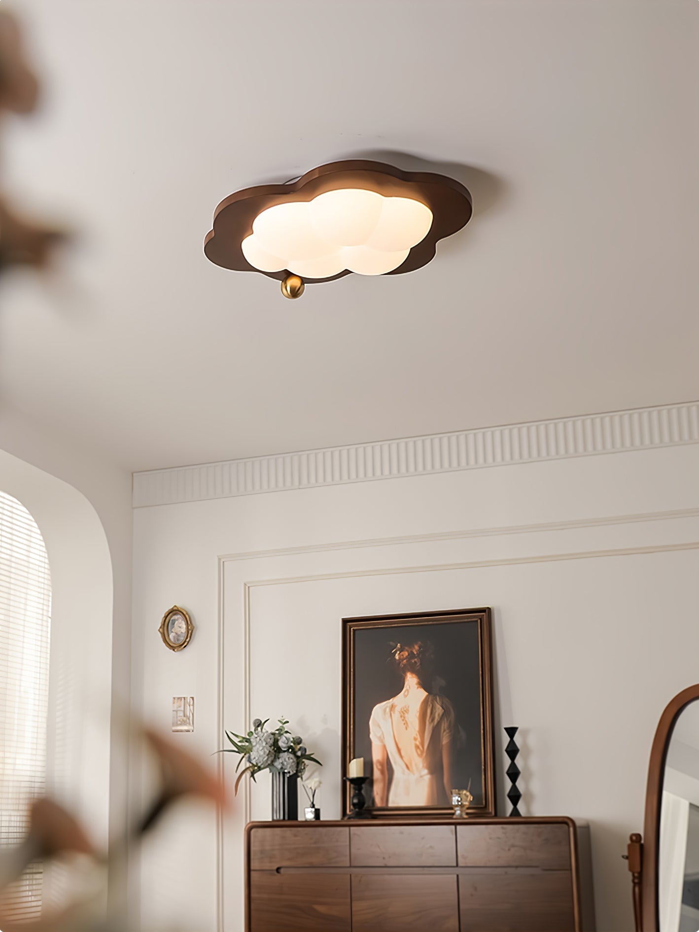 Ivaren Premium Nordic Art Wood Ceiling Light - Letslighting