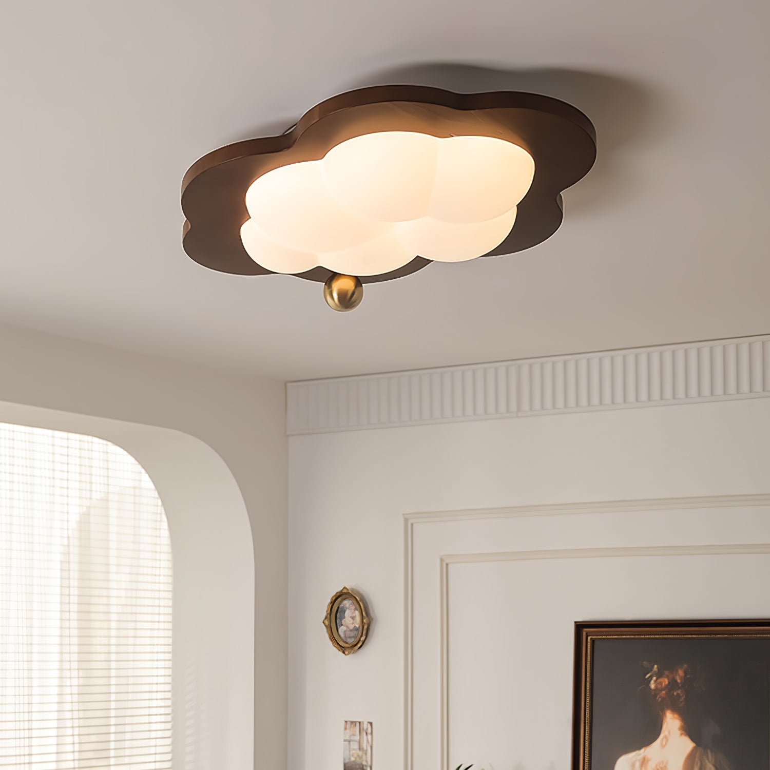 Ivaren Premium Nordic Art Wood Ceiling Light - Letslighting