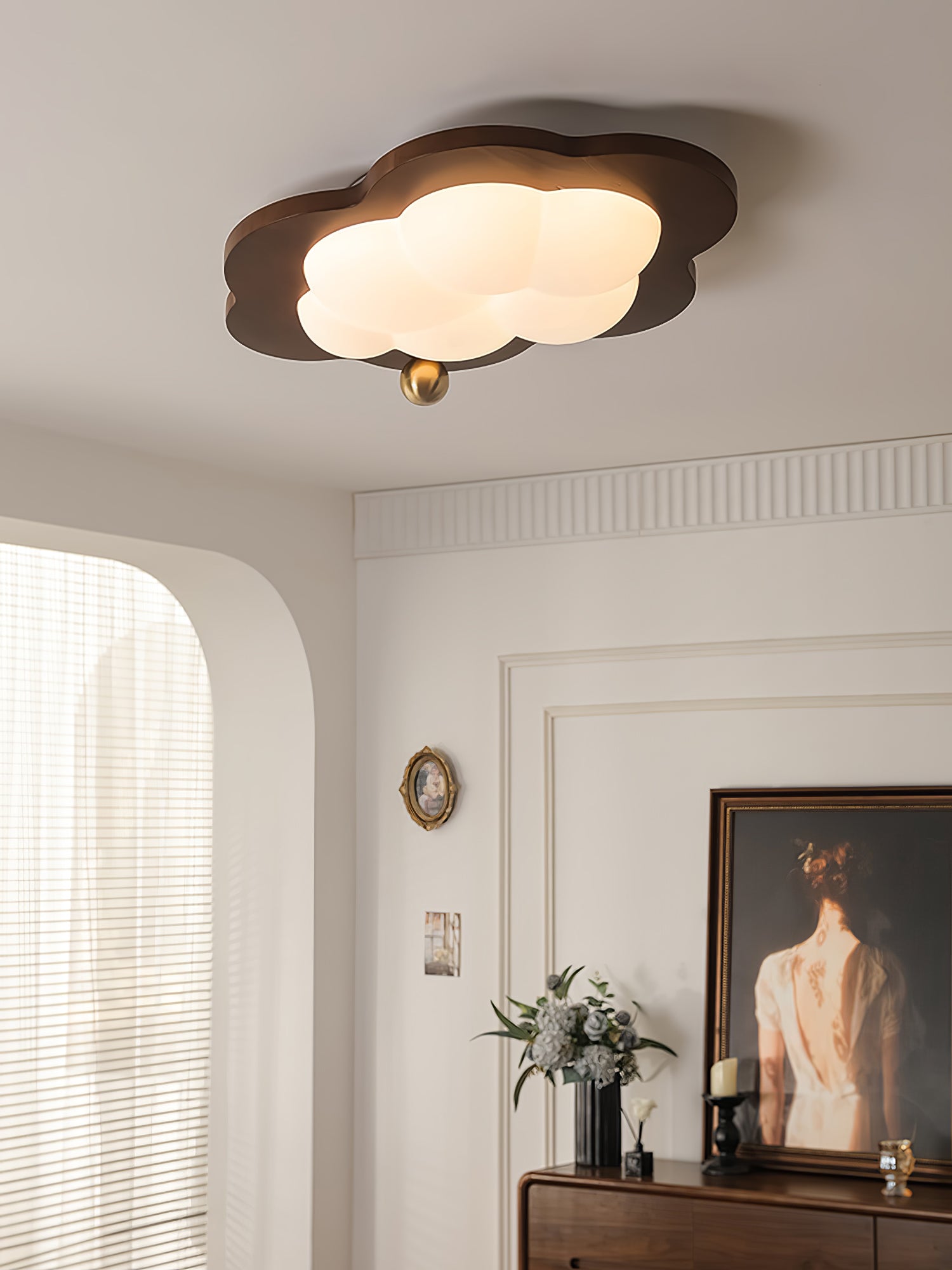Ivaren Premium Nordic Art Wood Ceiling Light - Letslighting