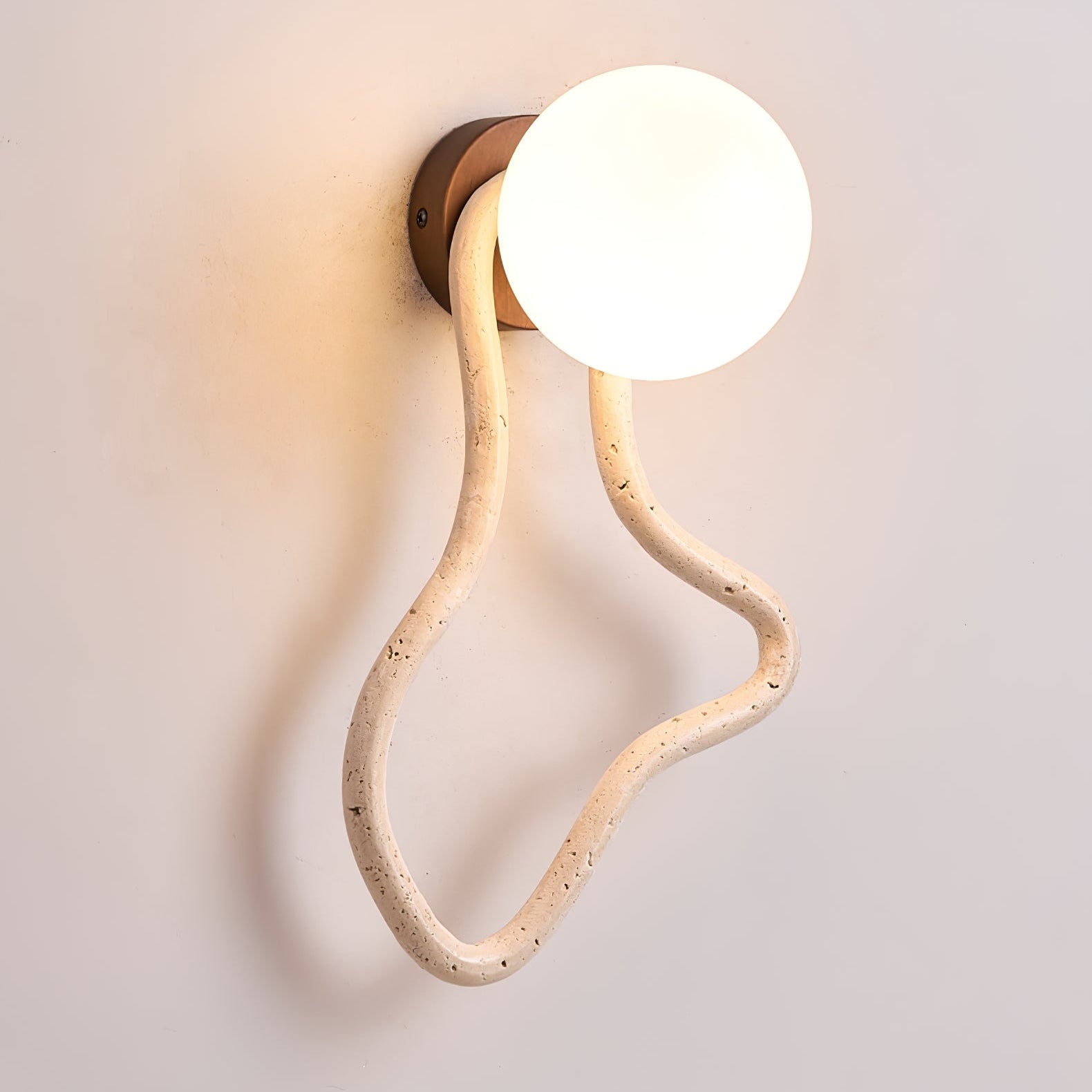 Driftform Travertine Wall Sconce - Letslighting