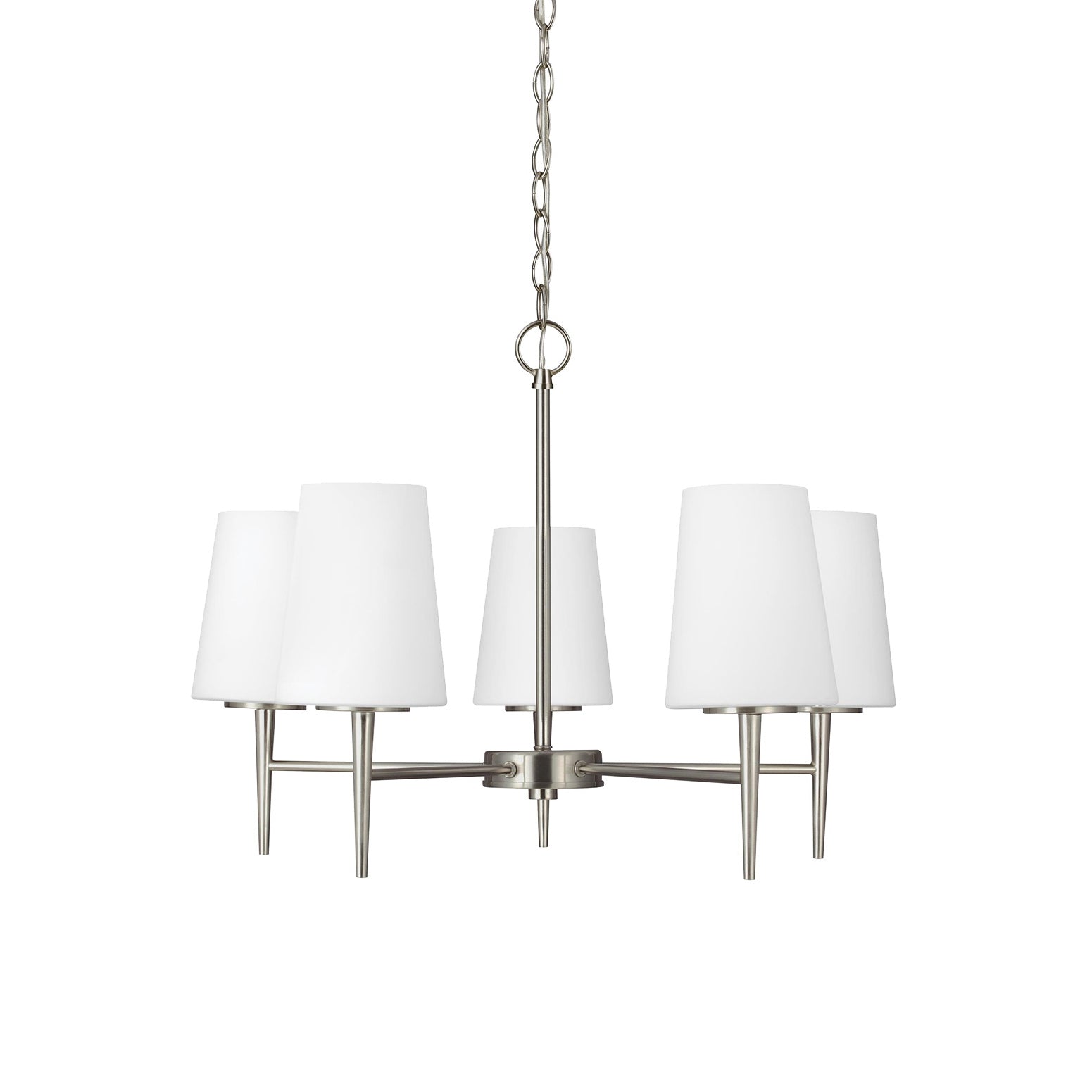 Gaze Elegance Vintage Brass Glass Chandelier - Letslighting