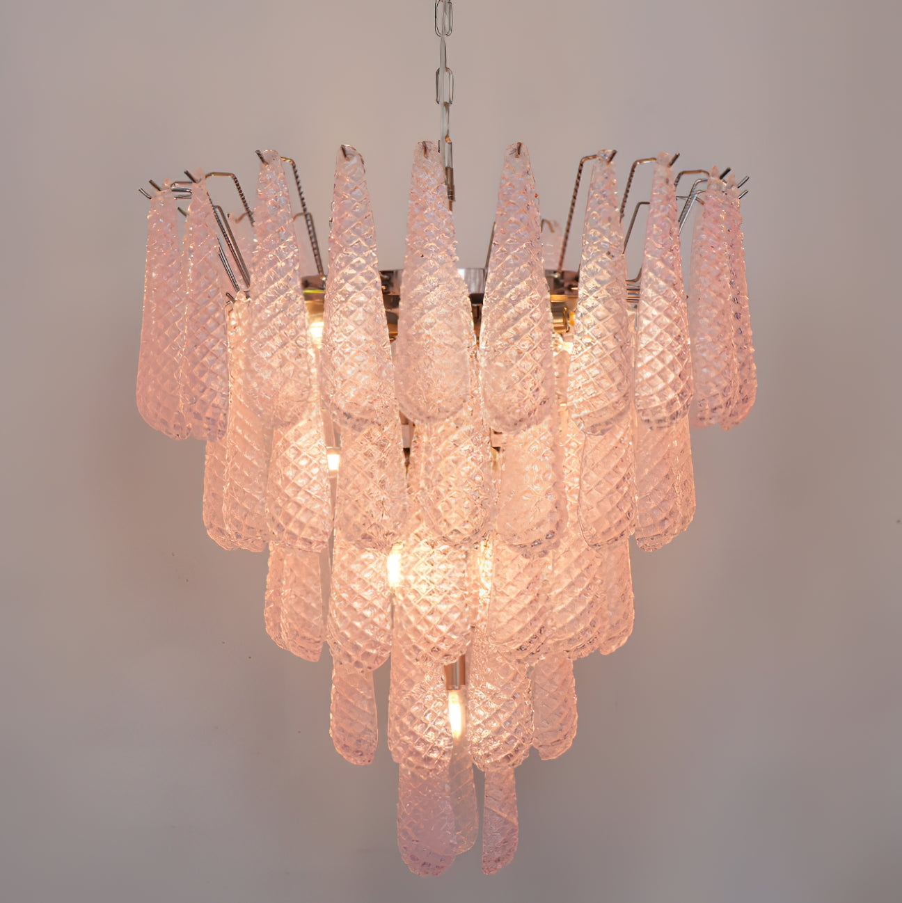 Inset Premium Drop Murano Glass Chandelier - Letslighting