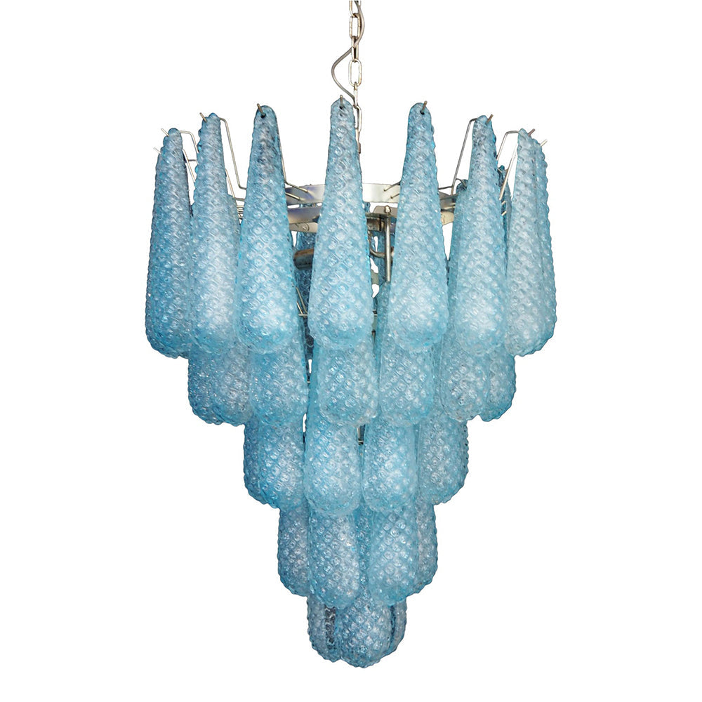 Inset Premium Drop Murano Glass Chandelier - Letslighting