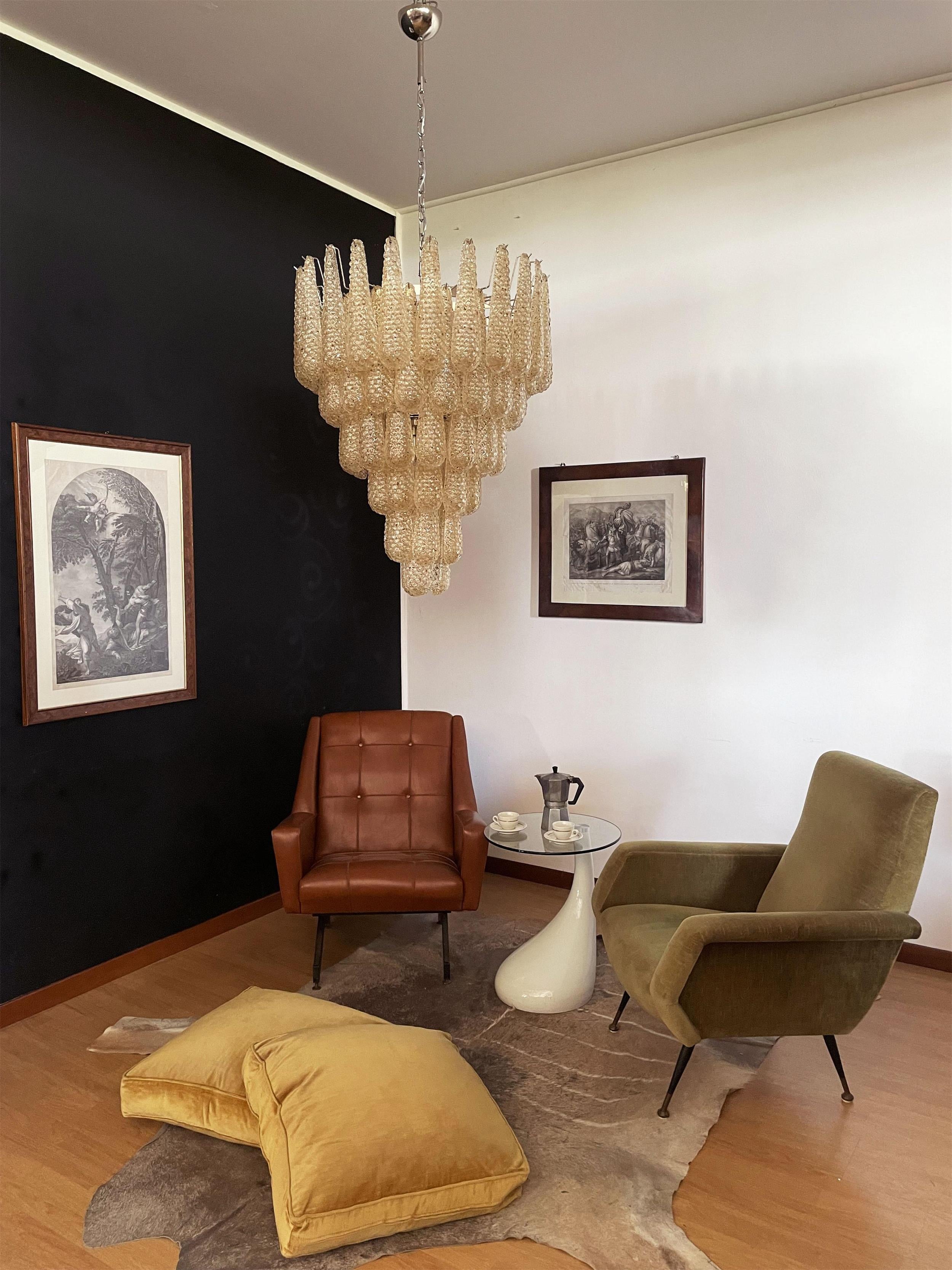 Inset Premium Drop Murano Glass Chandelier - Letslighting