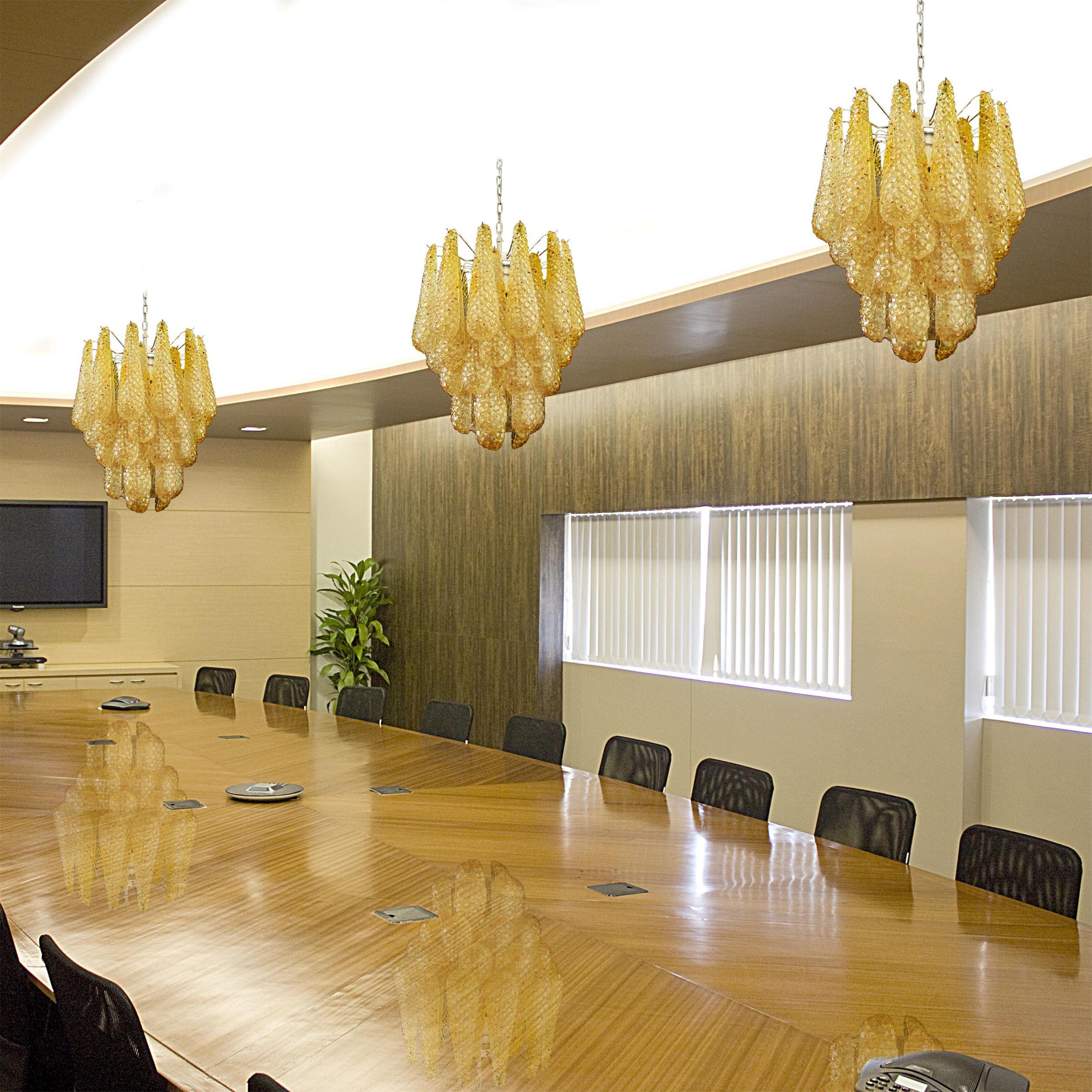Inset Premium Drop Murano Glass Chandelier - Letslighting
