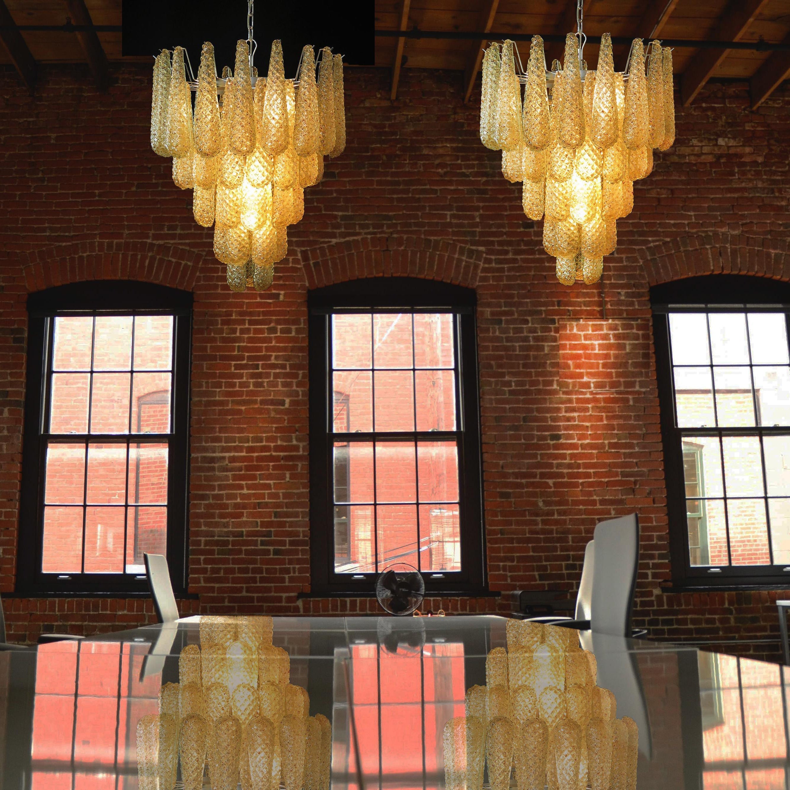Inset Premium Drop Murano Glass Chandelier - Letslighting