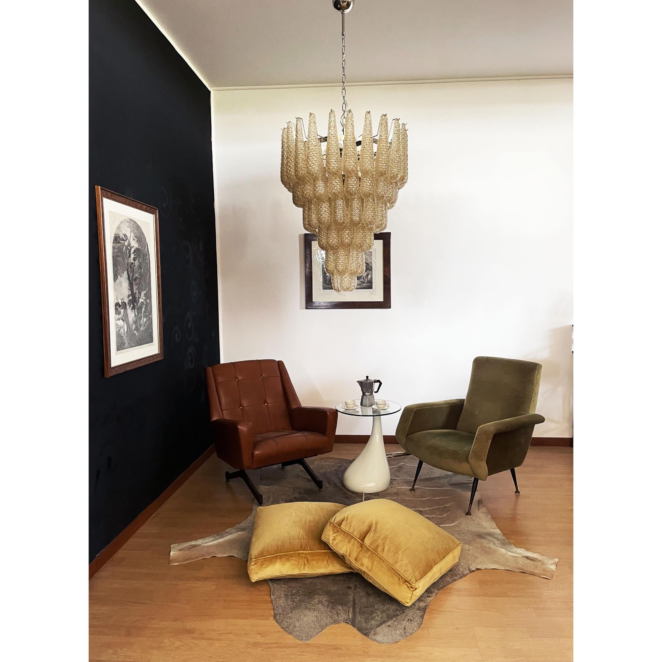 Inset Premium Drop Murano Glass Chandelier - Letslighting