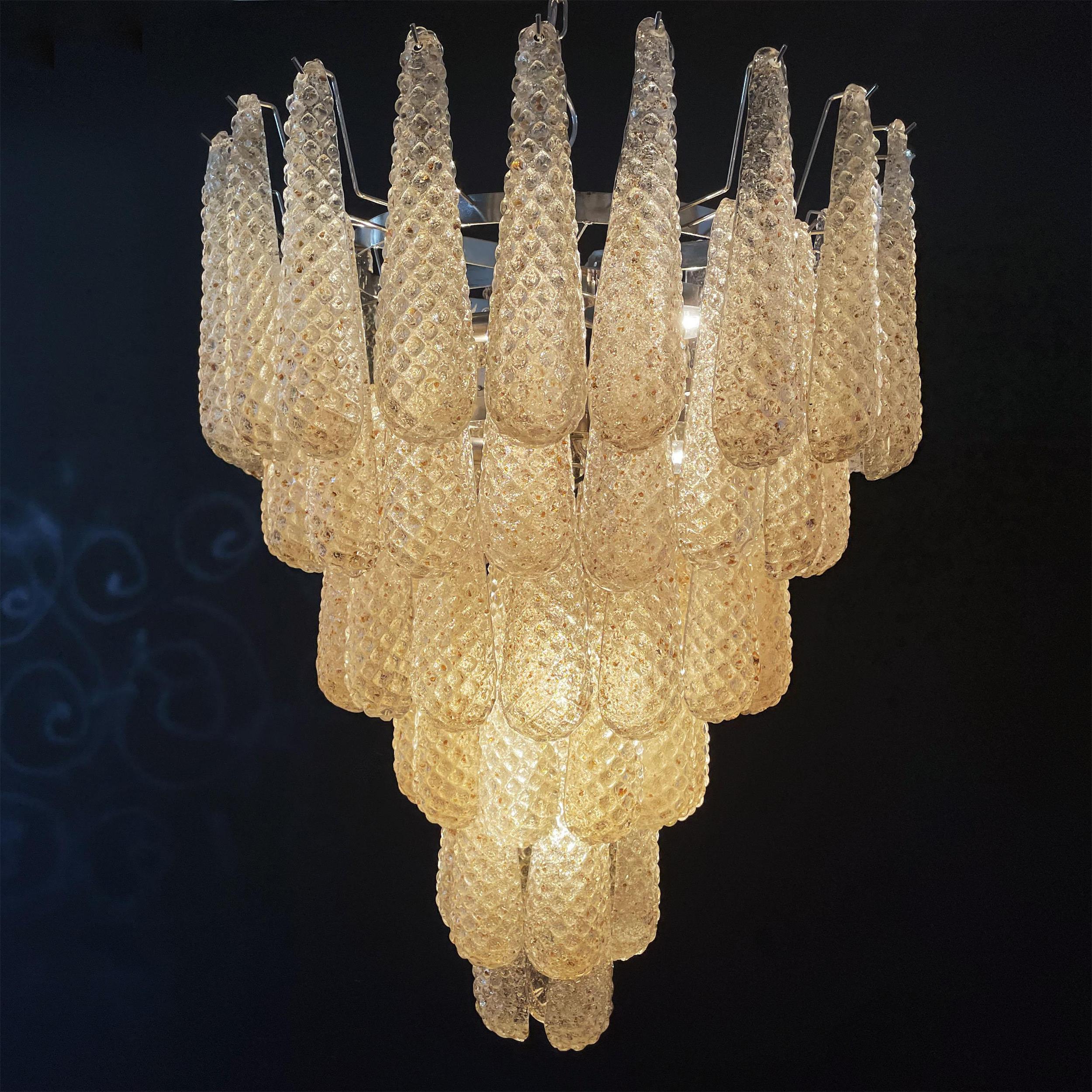 Inset Premium Drop Murano Glass Chandelier - Letslighting
