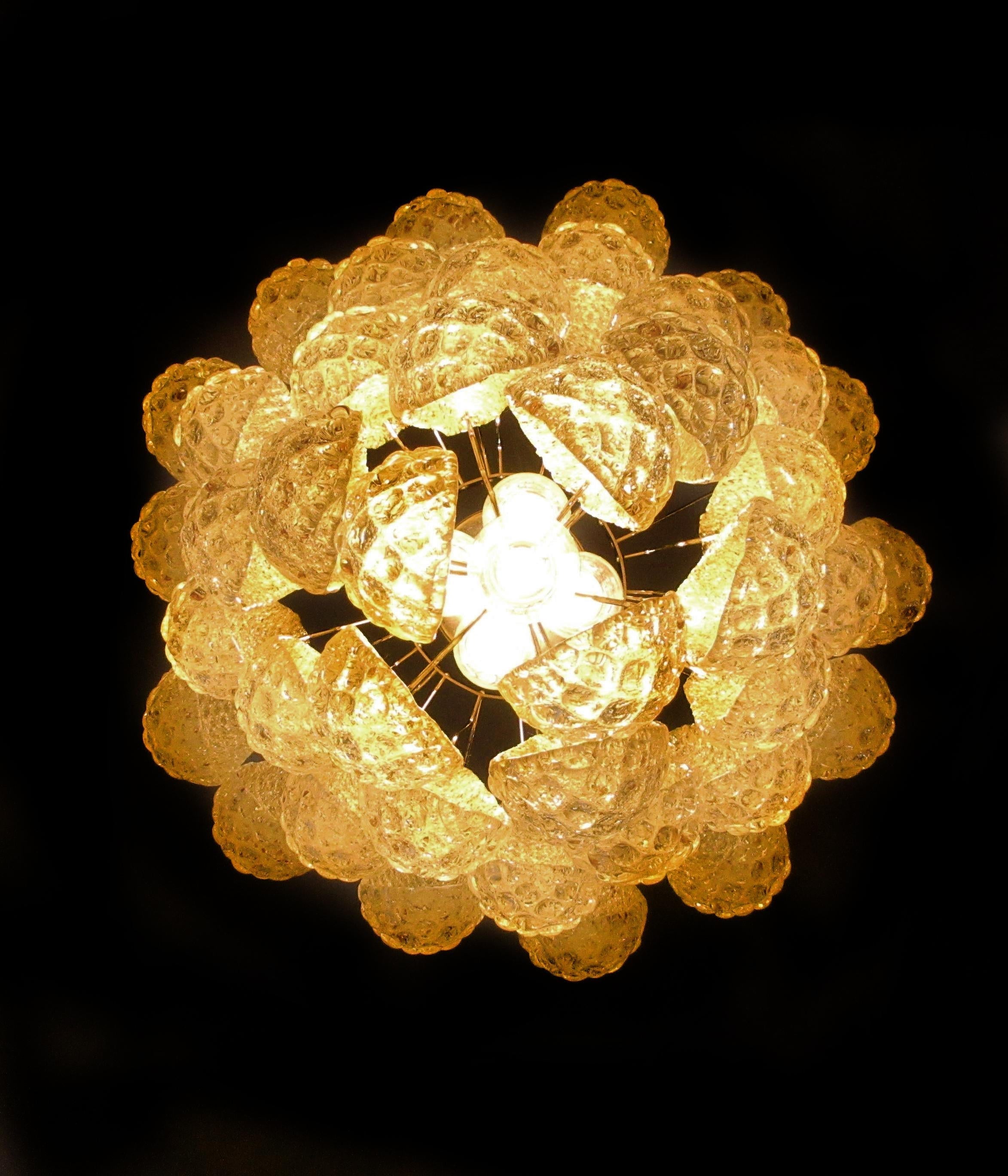 Inset Premium Drop Murano Glass Chandelier - Letslighting