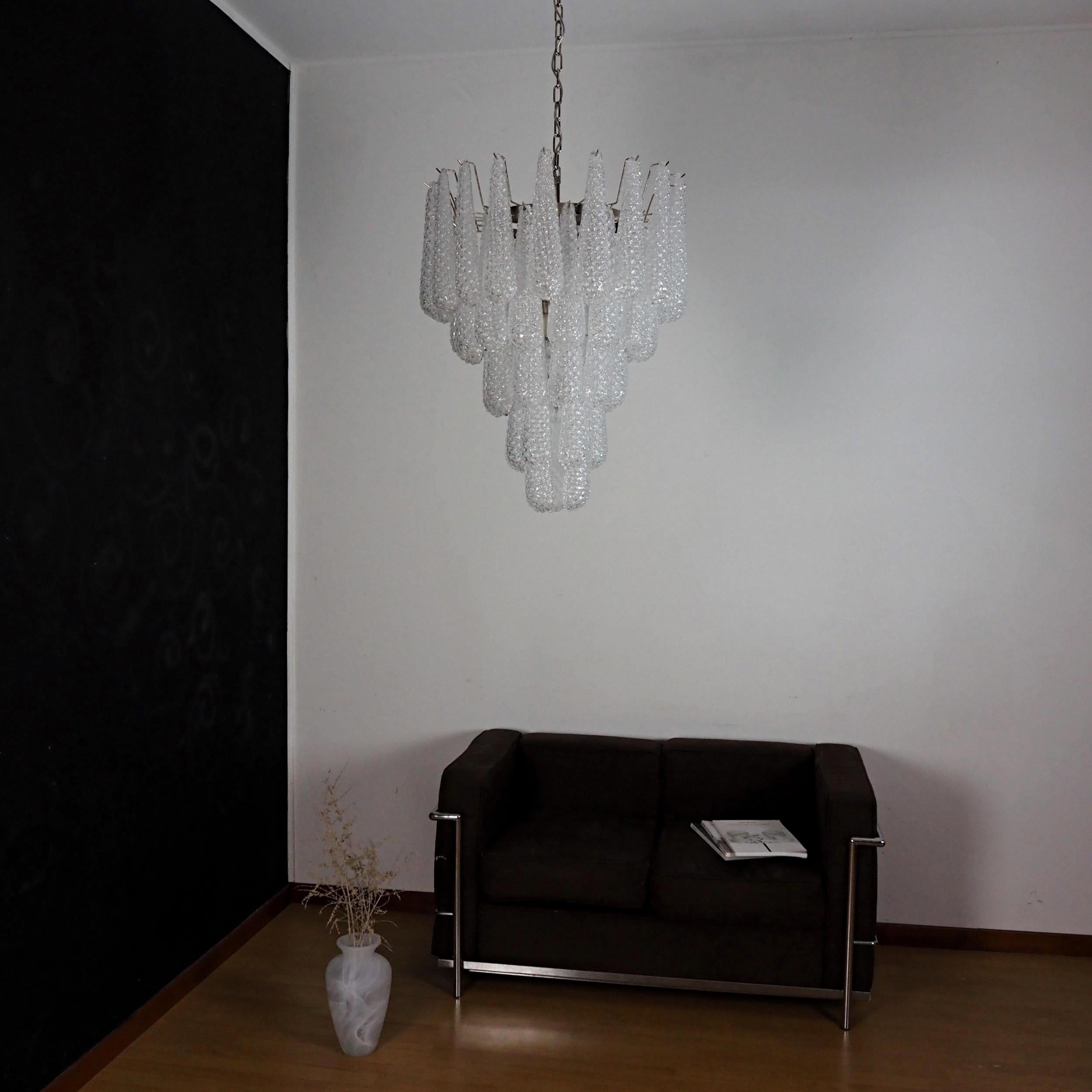 Inset Premium Drop Murano Glass Chandelier - Letslighting