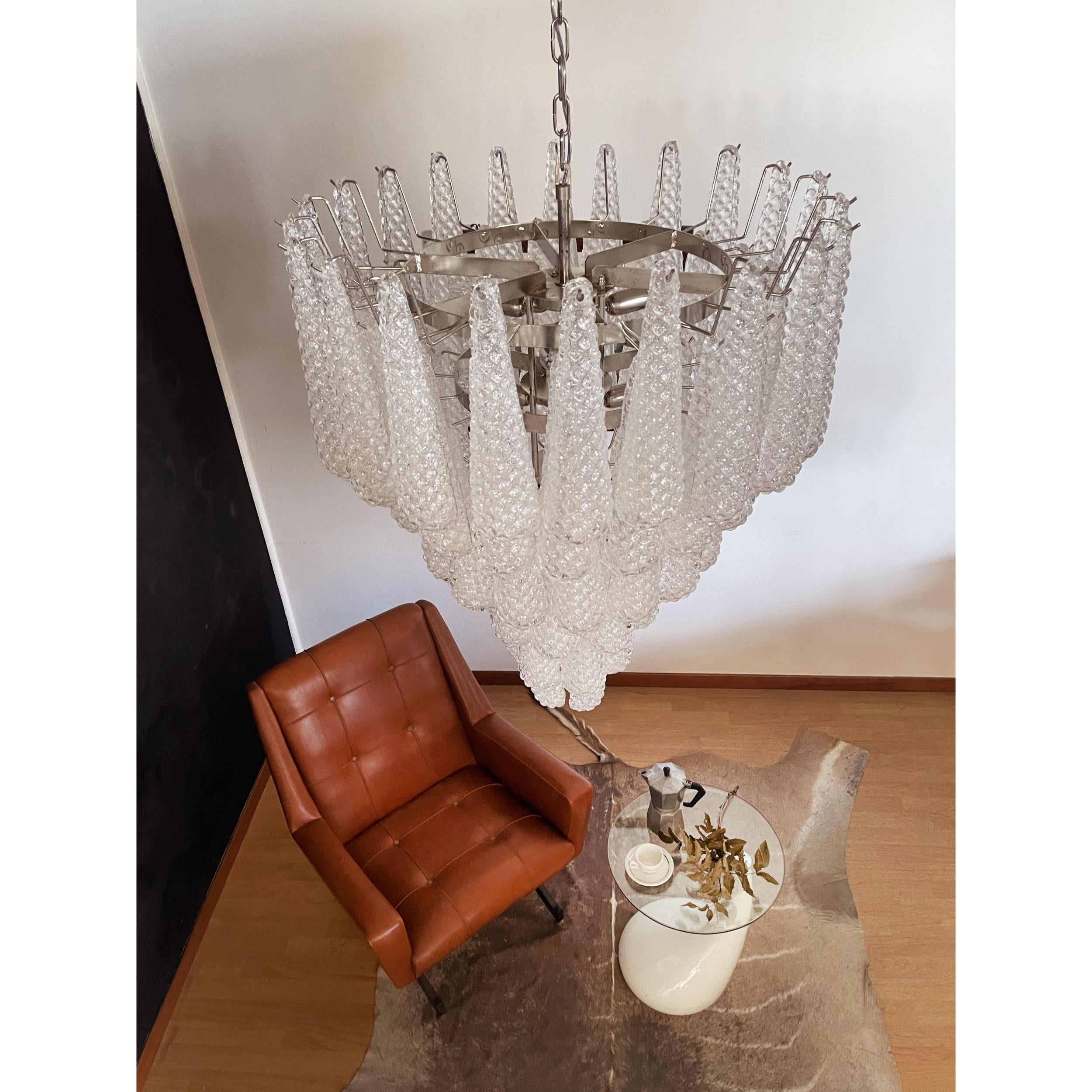 Inset Premium Drop Murano Glass Chandelier - Letslighting
