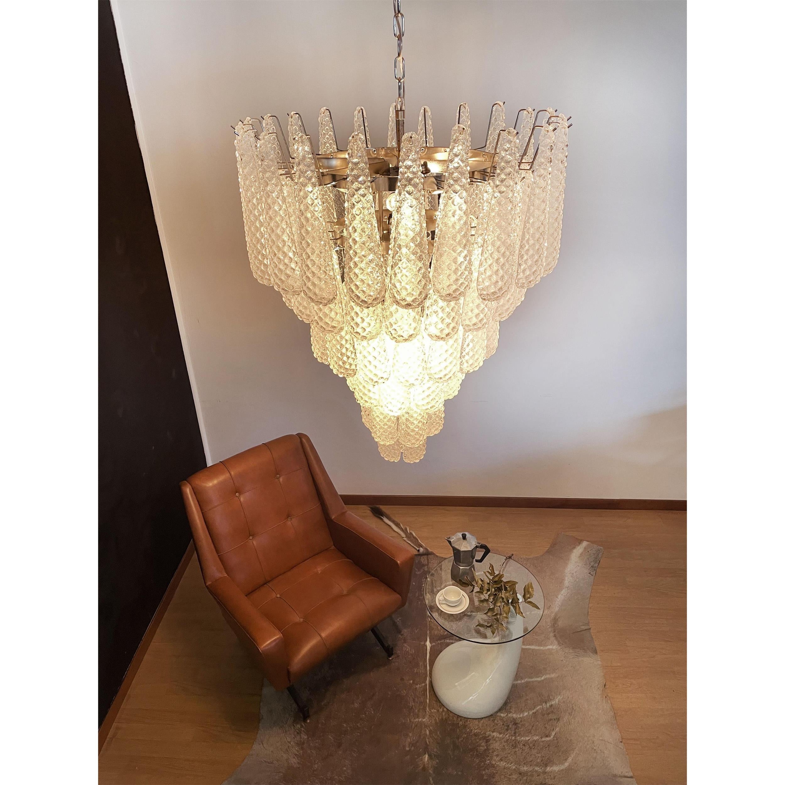 Inset Premium Drop Murano Glass Chandelier - Letslighting