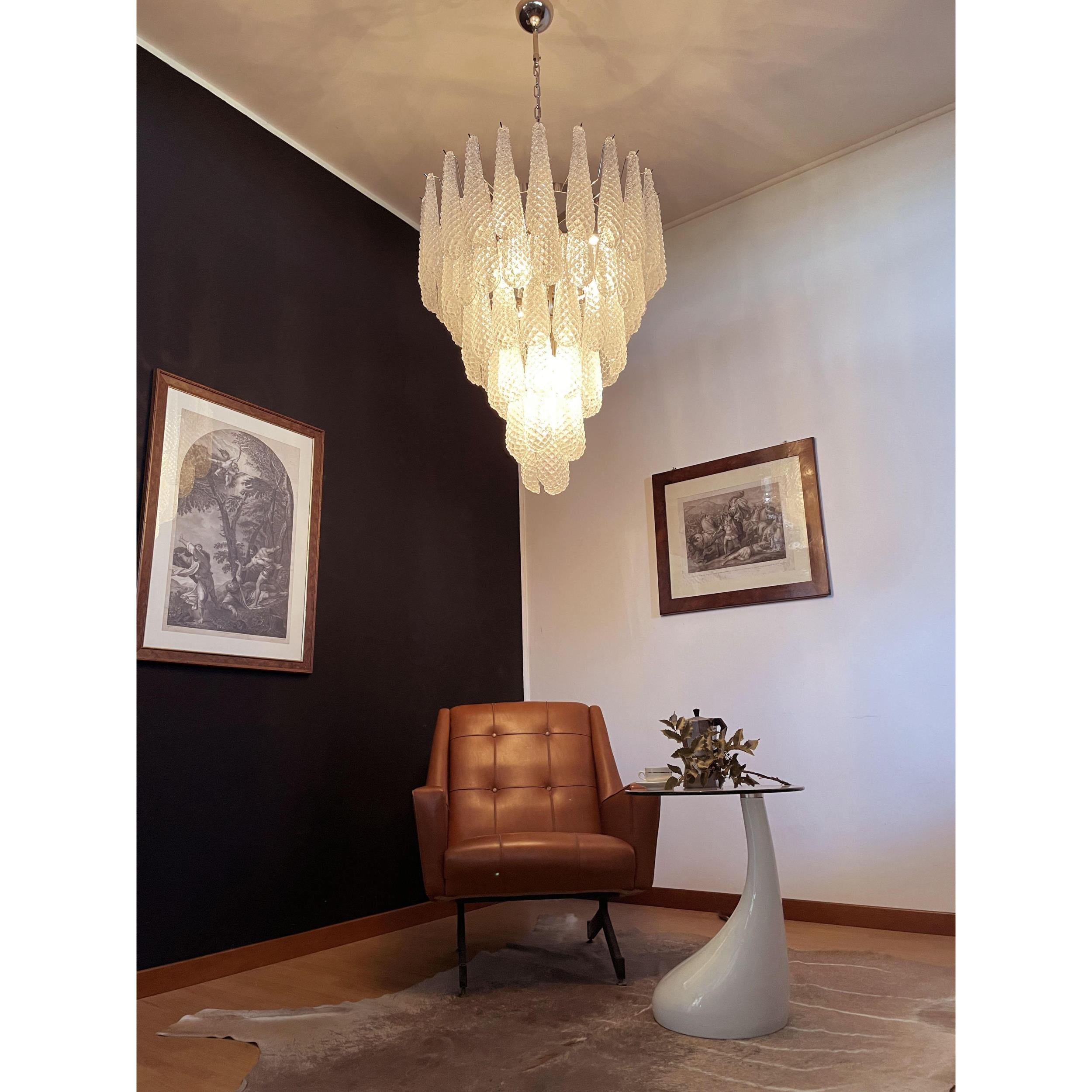 Inset Premium Drop Murano Glass Chandelier - Letslighting