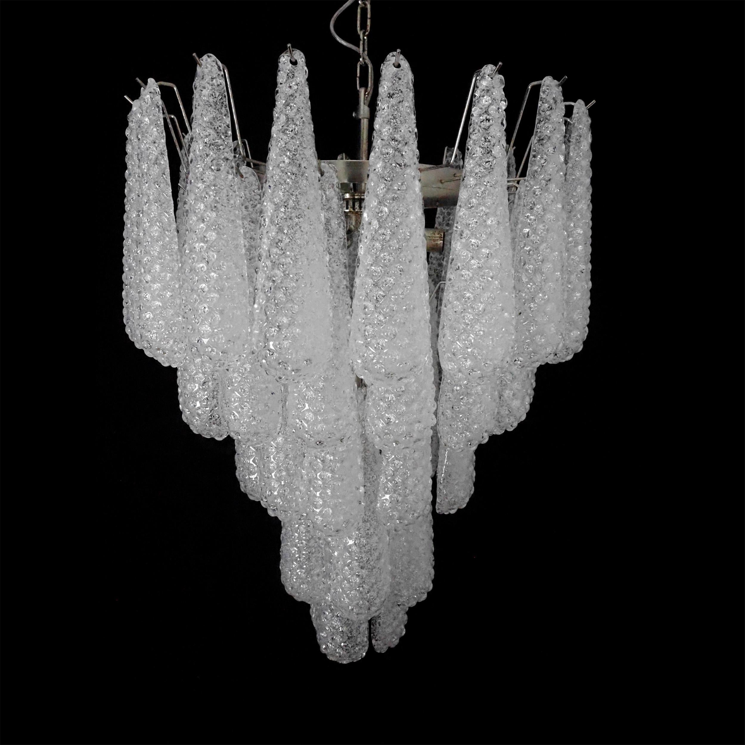 Inset Premium Drop Murano Glass Chandelier - Letslighting