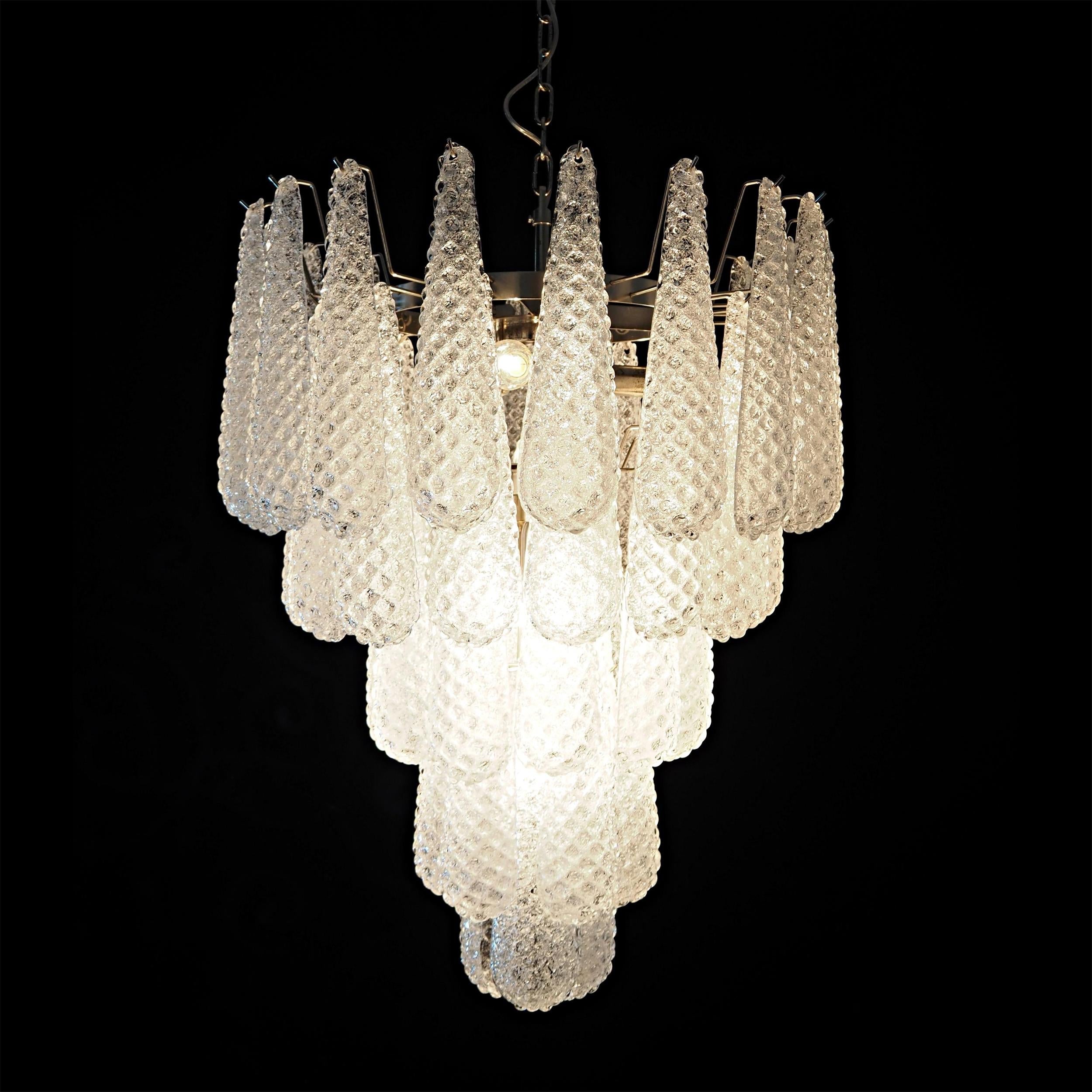 Inset Premium Drop Murano Glass Chandelier - Letslighting
