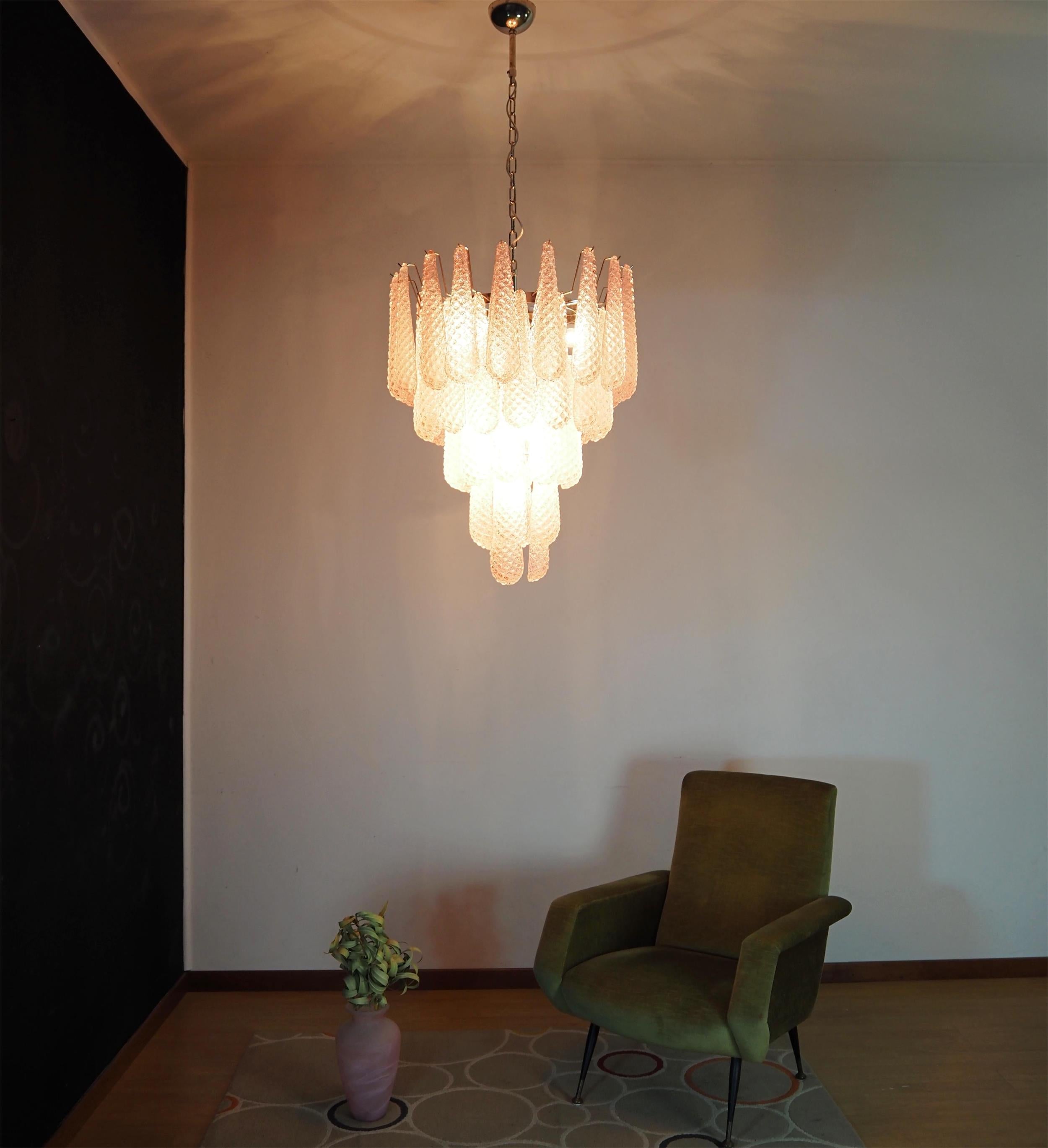 Inset Premium Drop Murano Glass Chandelier - Letslighting
