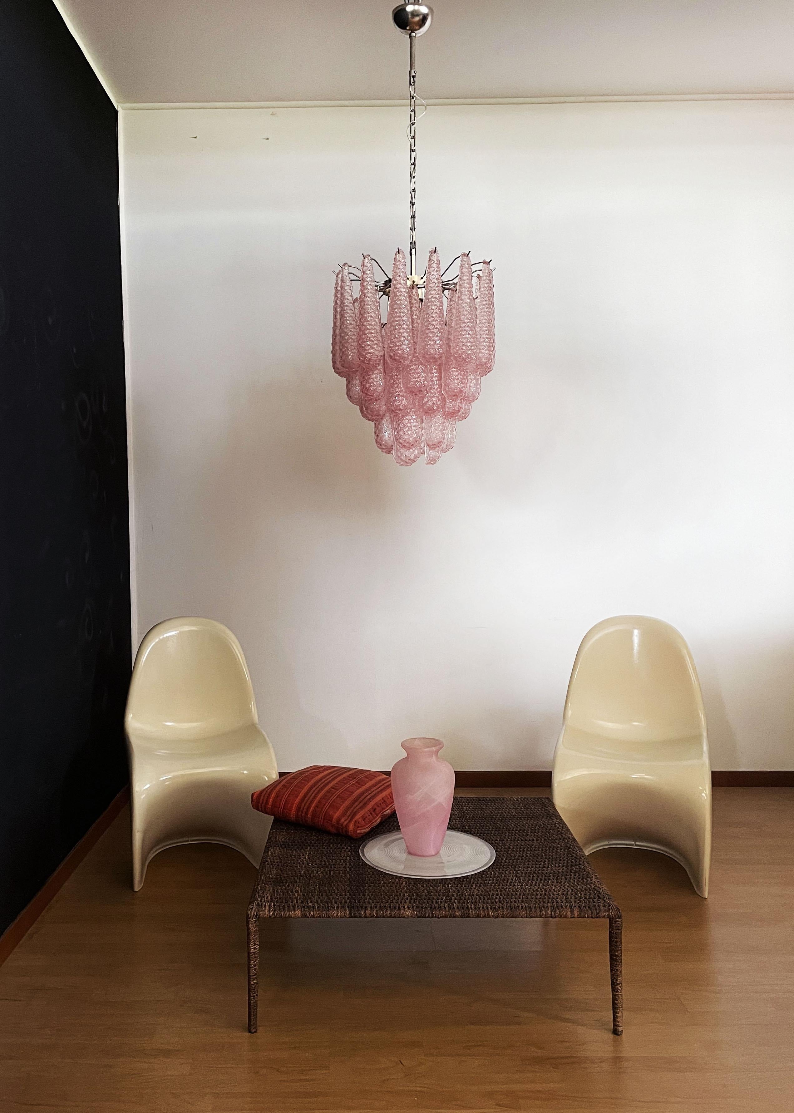 Inset Premium Drop Murano Glass Chandelier - Letslighting