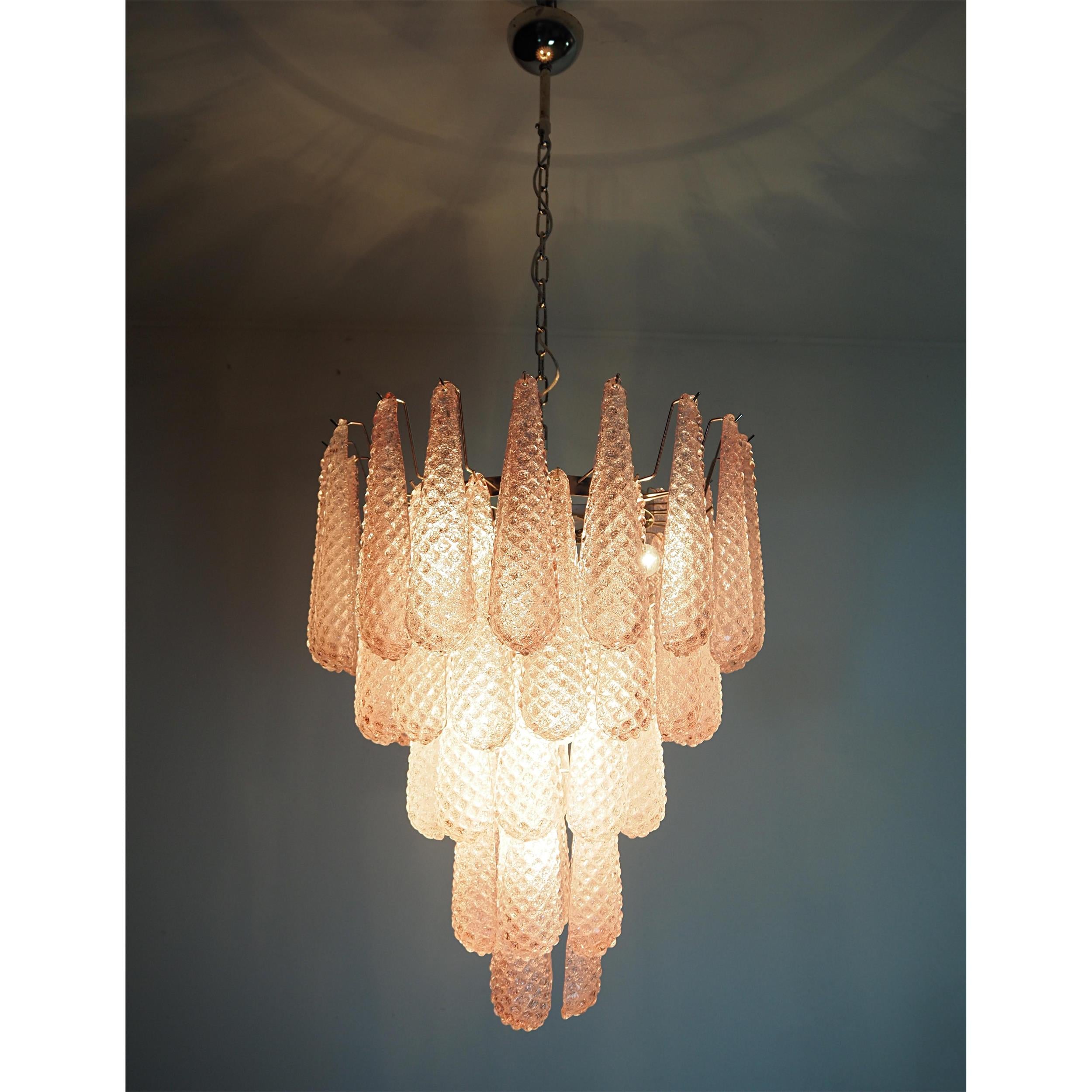 Inset Premium Drop Murano Glass Chandelier - Letslighting