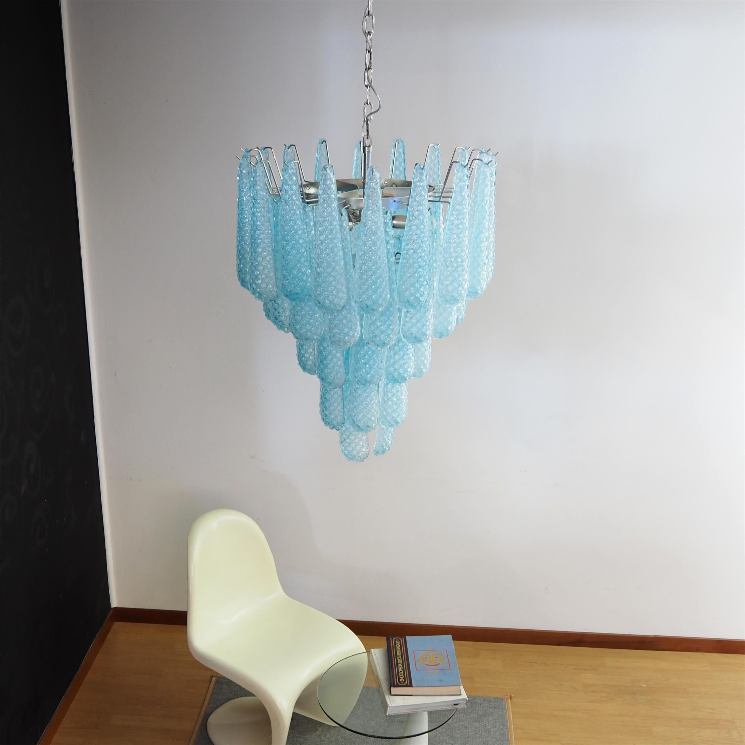 Inset Premium Drop Murano Glass Chandelier - Letslighting