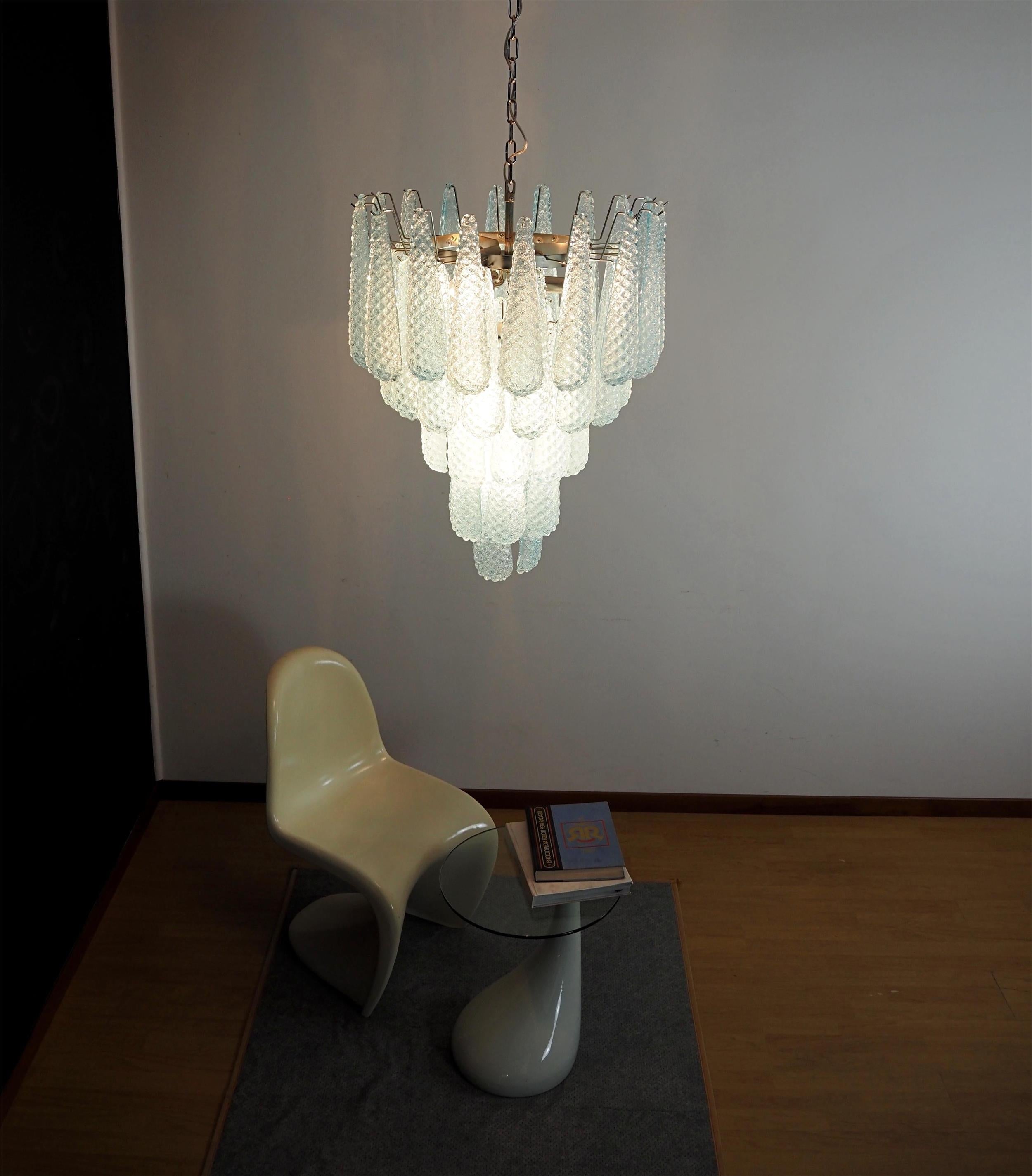 Inset Premium Drop Murano Glass Chandelier - Letslighting