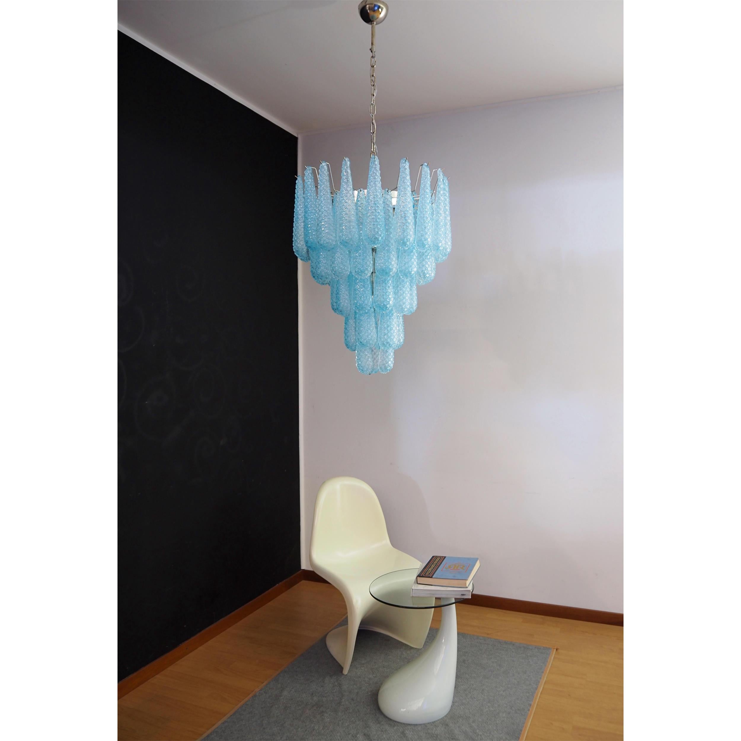 Inset Premium Drop Murano Glass Chandelier - Letslighting