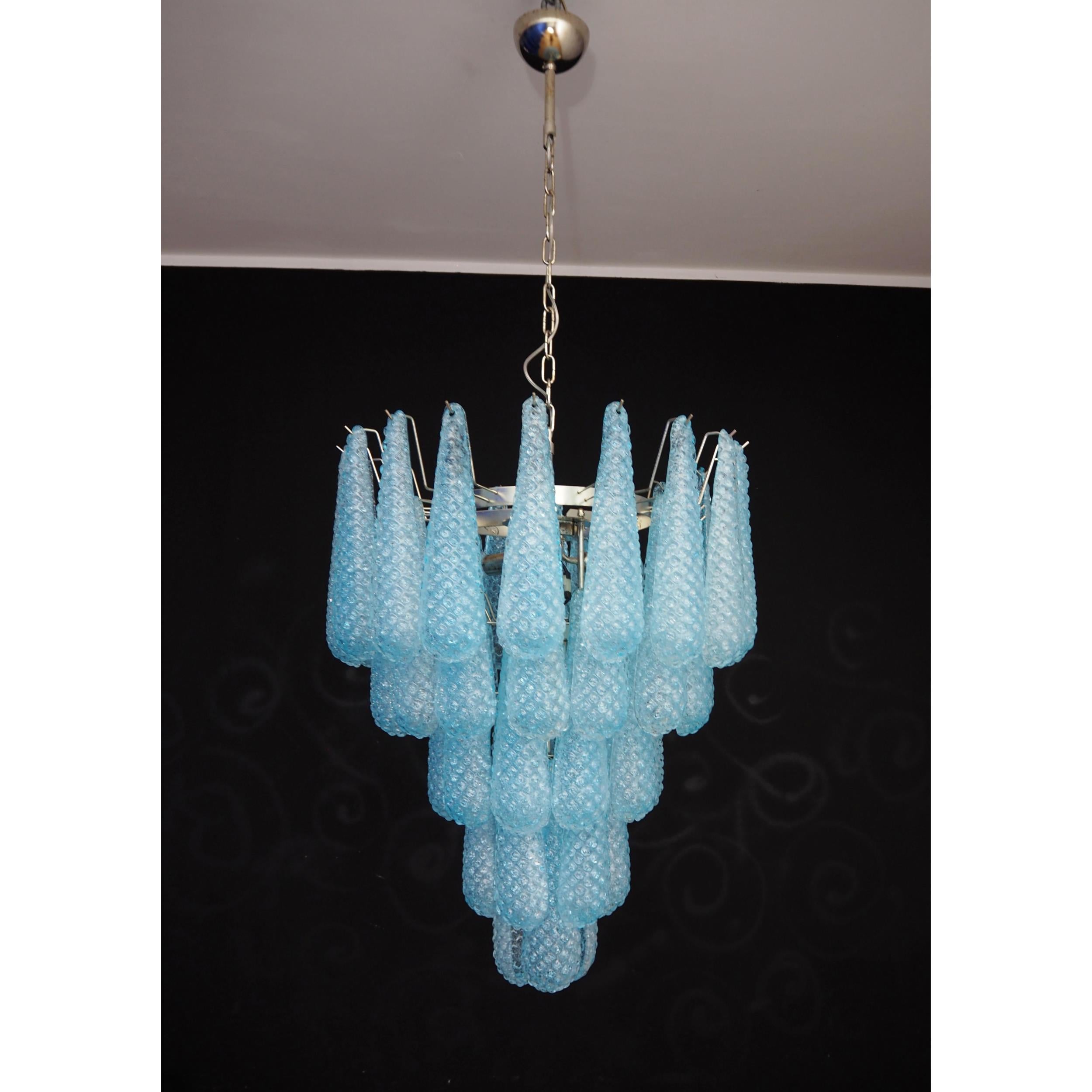Inset Premium Drop Murano Glass Chandelier - Letslighting